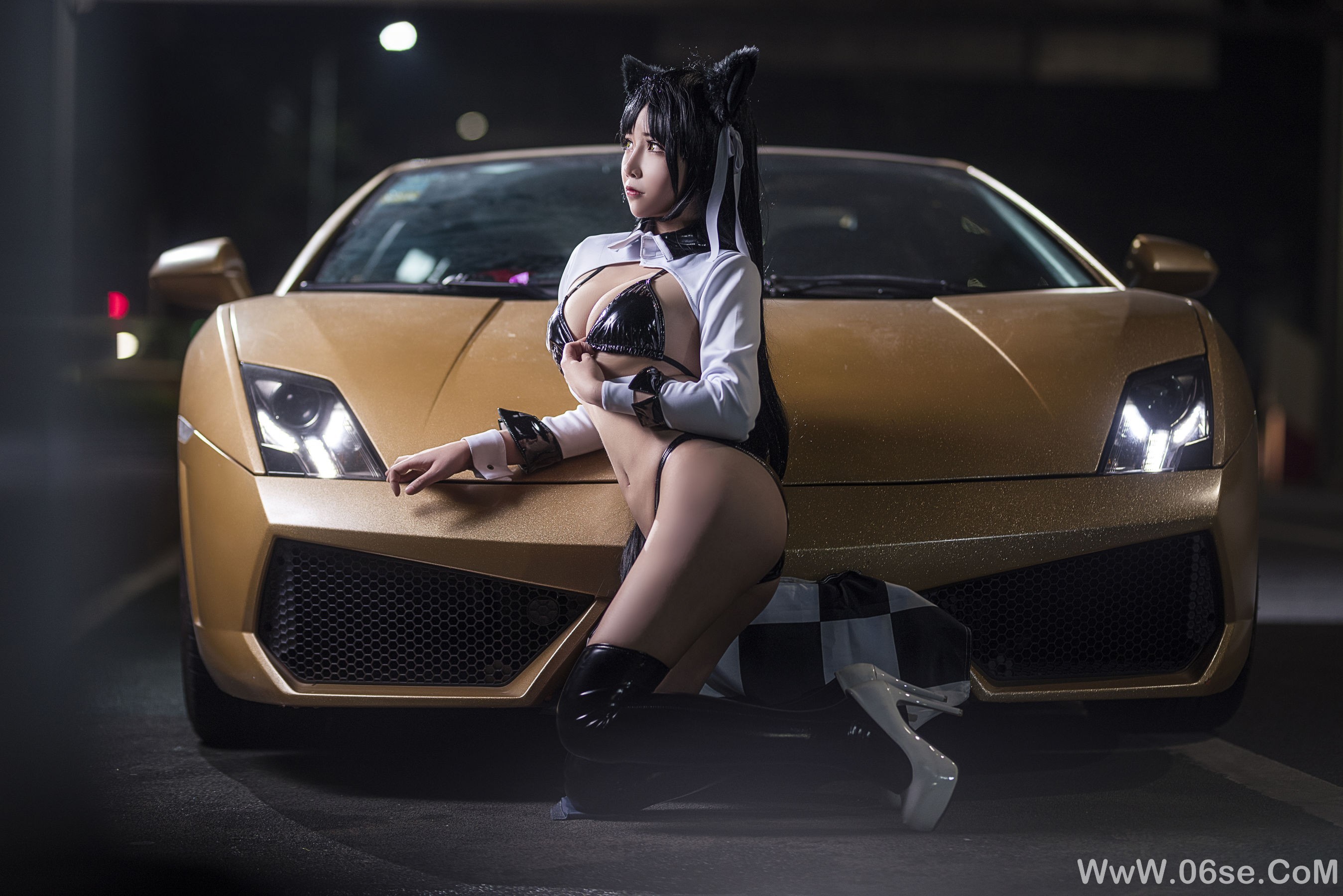 图片[19]-二次元妹子抱走莫子aa 赛车女郎[23P]-六色网