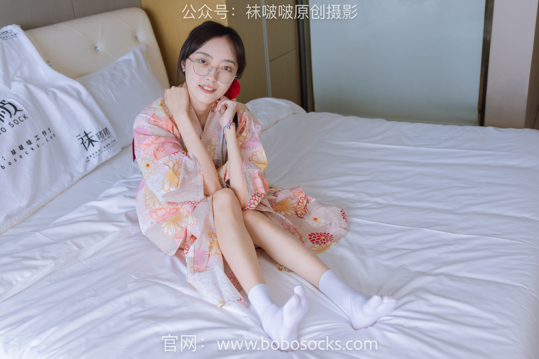 图片[161]-BoBoSocks袜啵啵 No.137 稚予-木屐、分指白棉袜、裸足、和风浴衣[170P]-六色网