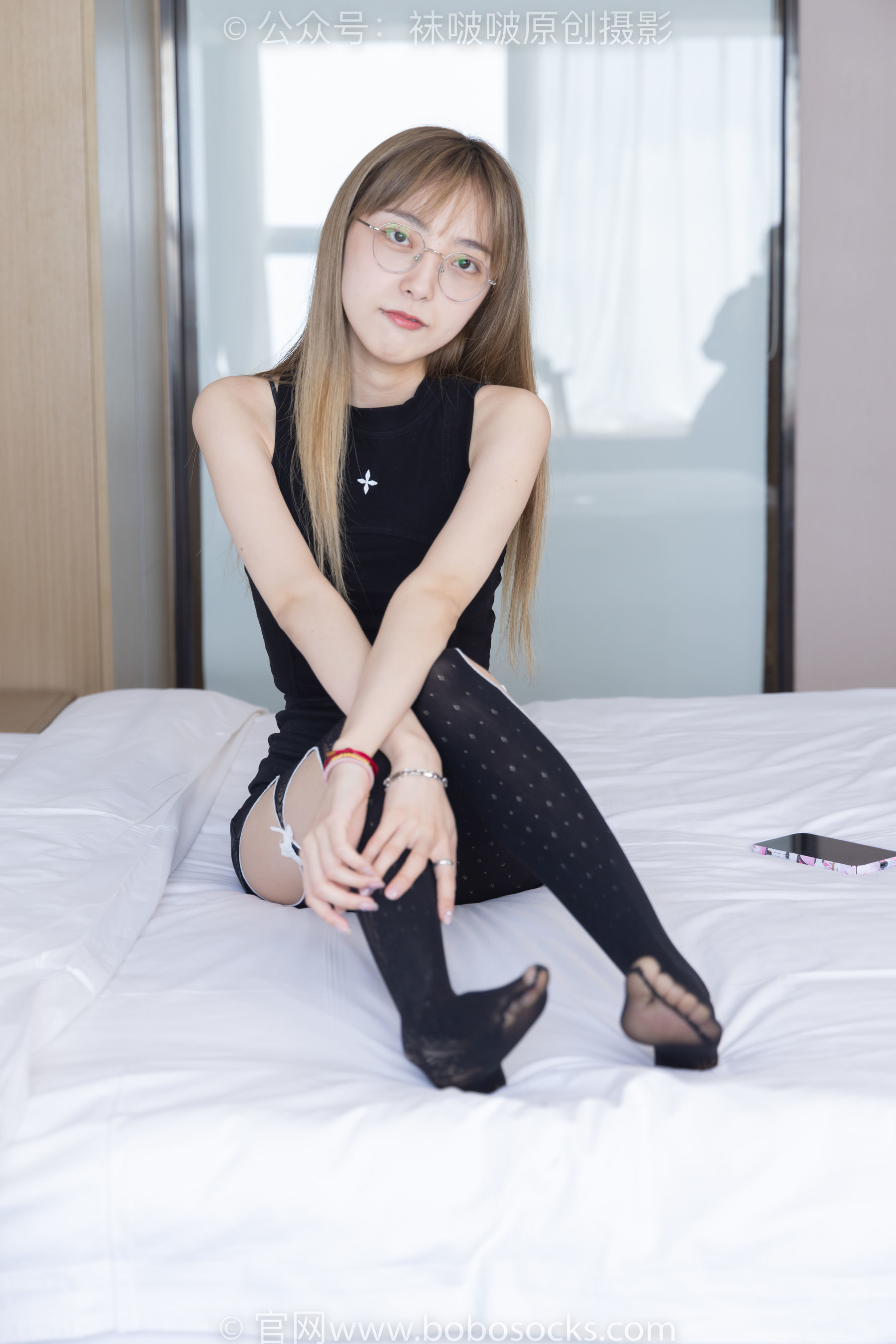 图片[63]-BoBoSocks袜啵啵 No.219 稚予-板鞋、拖鞋、厚黑丝、蕾丝黑丝[140P]-六色网