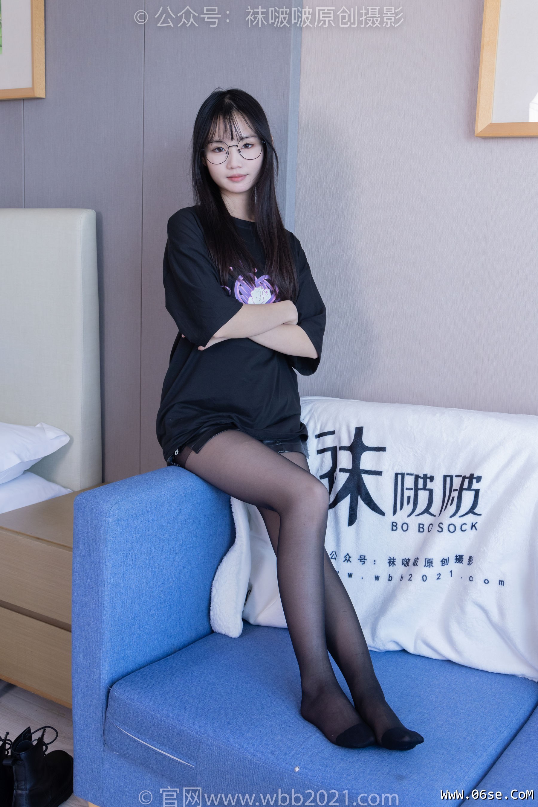 图片[117]-BoBoSocks袜啵啵 No.406 甜甜圈 -马丁靴、黑丝[150P]-六色网
