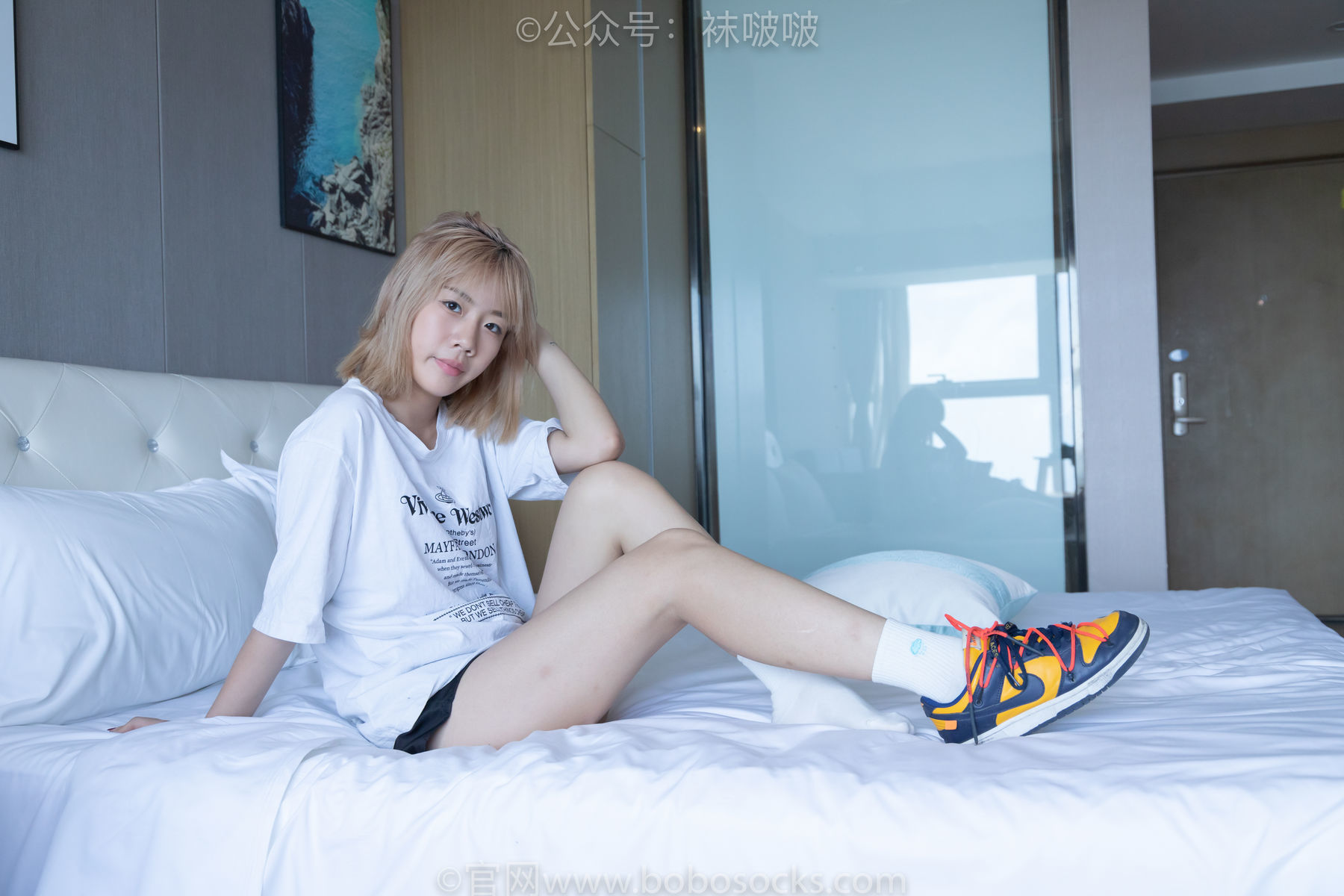 图片[29]-BoBoSocks袜啵啵 No.009 果冻-耐克板鞋、白棉袜、裸足[130P]-六色网