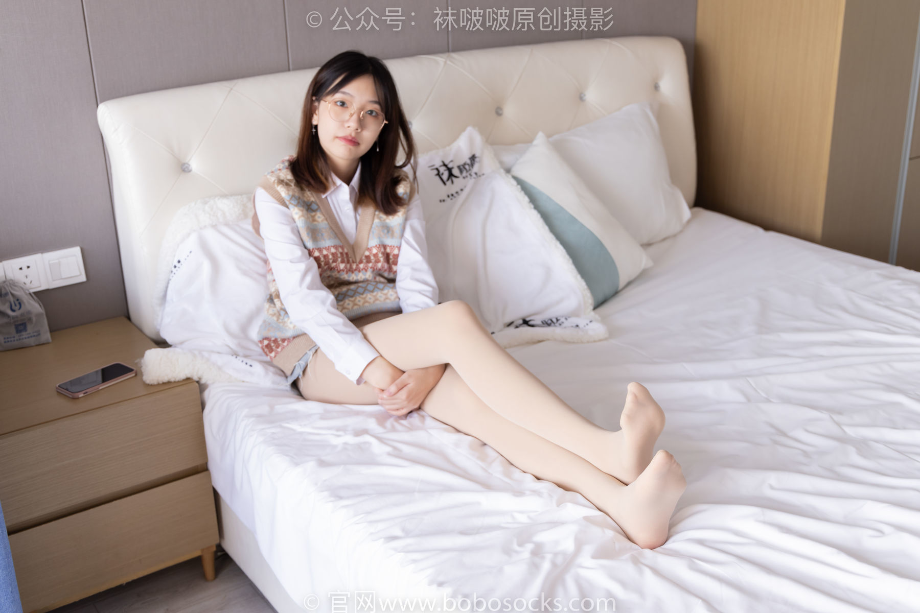 图片[15]-BoBoSocks袜啵啵 No.169 小甜豆-黑皮鞋、厚黑丝、厚肉丝[145P]-六色网