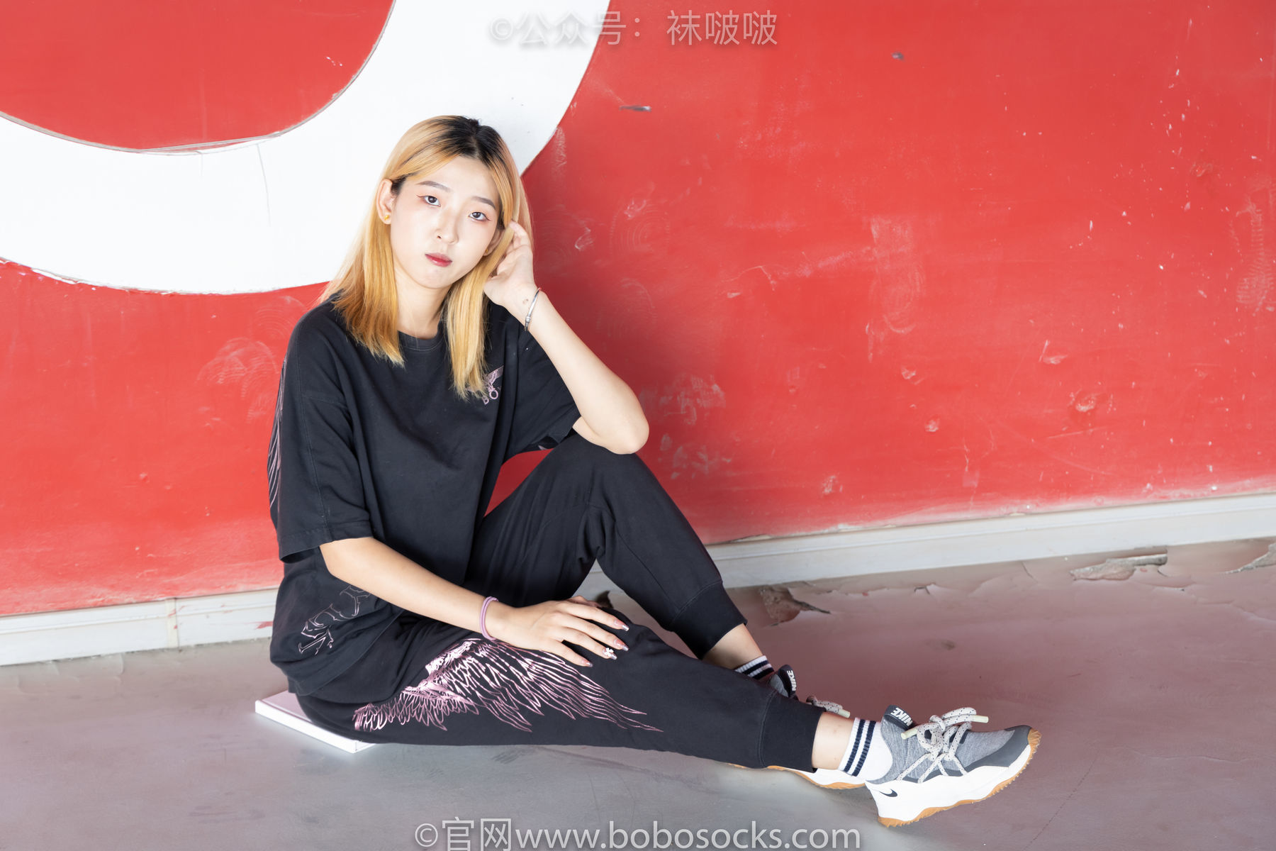 图片[14]-BoBoSocks袜啵啵 No.018 木木-运动鞋、白棉袜、裸足[136P]-六色网