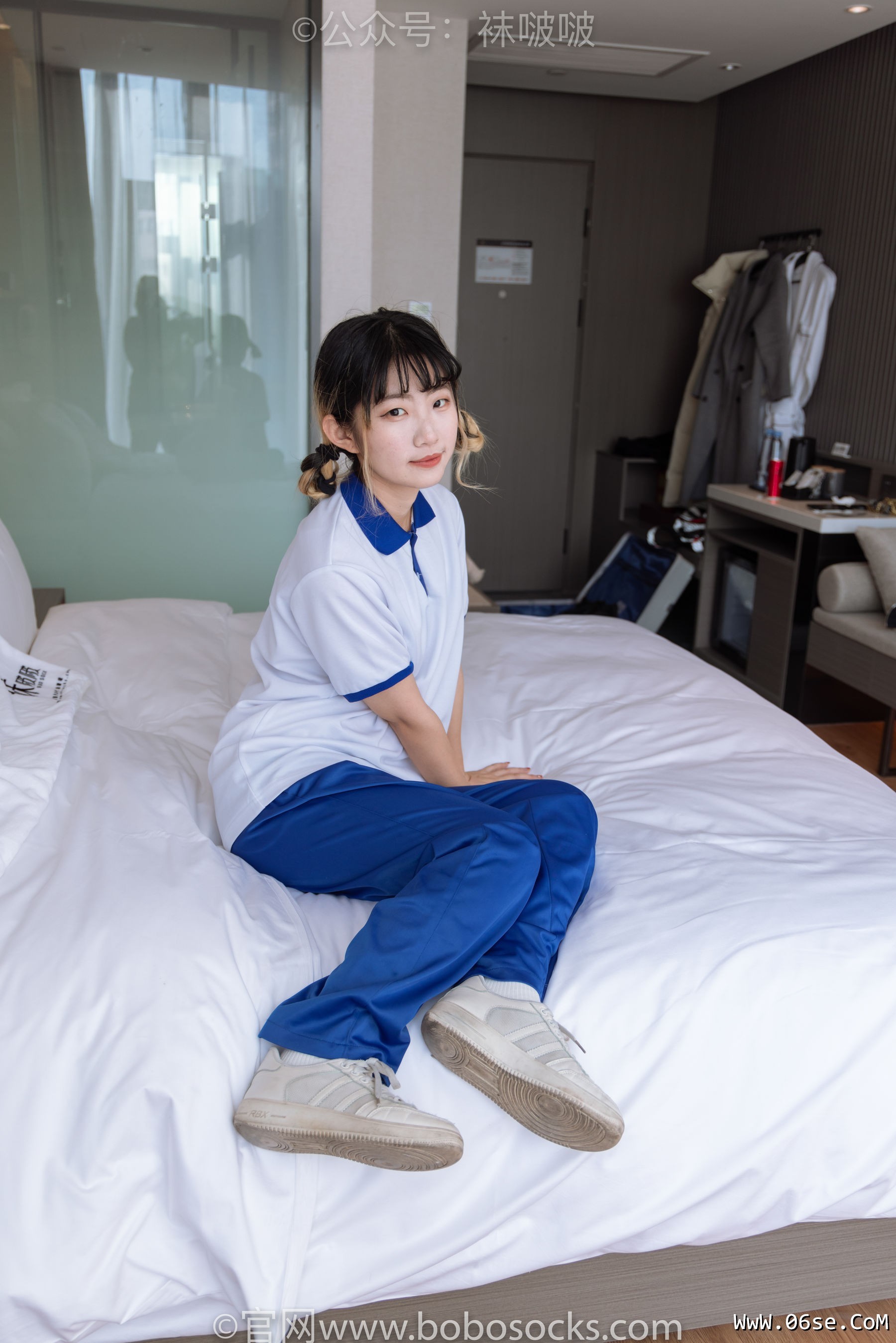 图片[17]-BoBoSocks袜啵啵 No.042 砂糖-校服、板鞋、白棉袜、油亮白丝[139P]-六色网