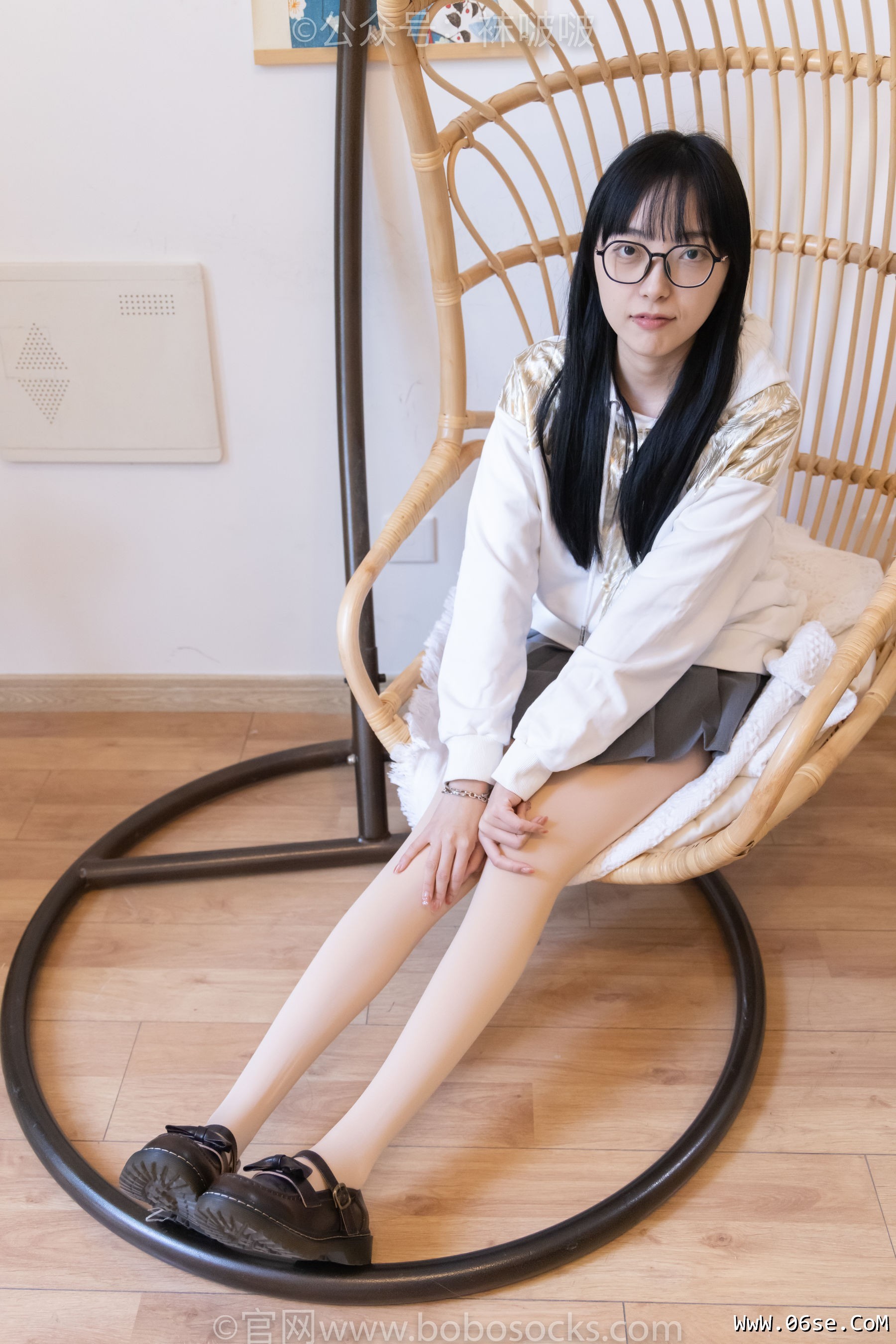 图片[5]-BoBoSocks袜啵啵 No.047 稚予-皮鞋、厚肉丝[131P]-六色网