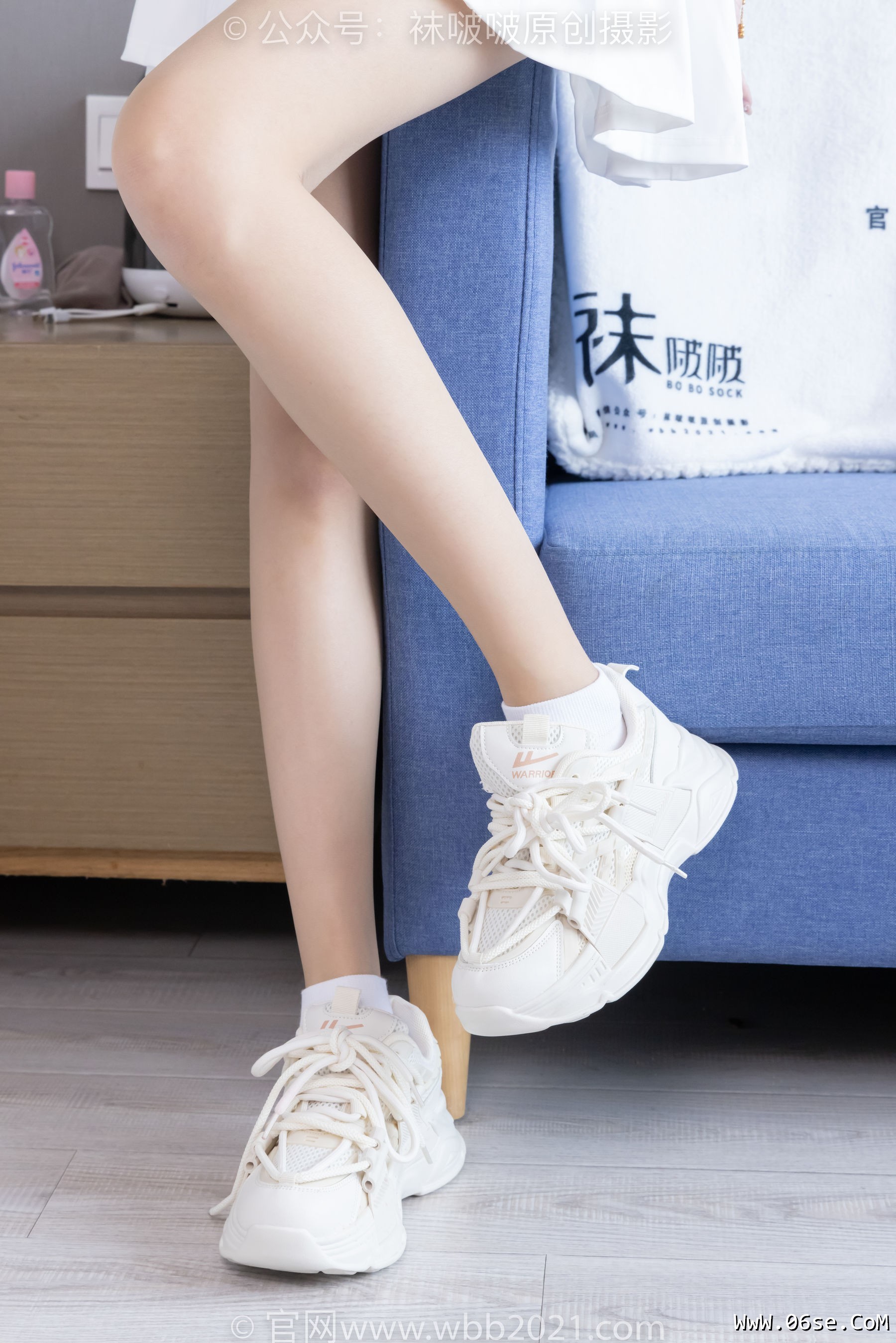 图片[130]-BoBoSocks袜啵啵 No.424 稚予 -运动鞋、白棉袜、肉丝、腰丝[140P]-六色网