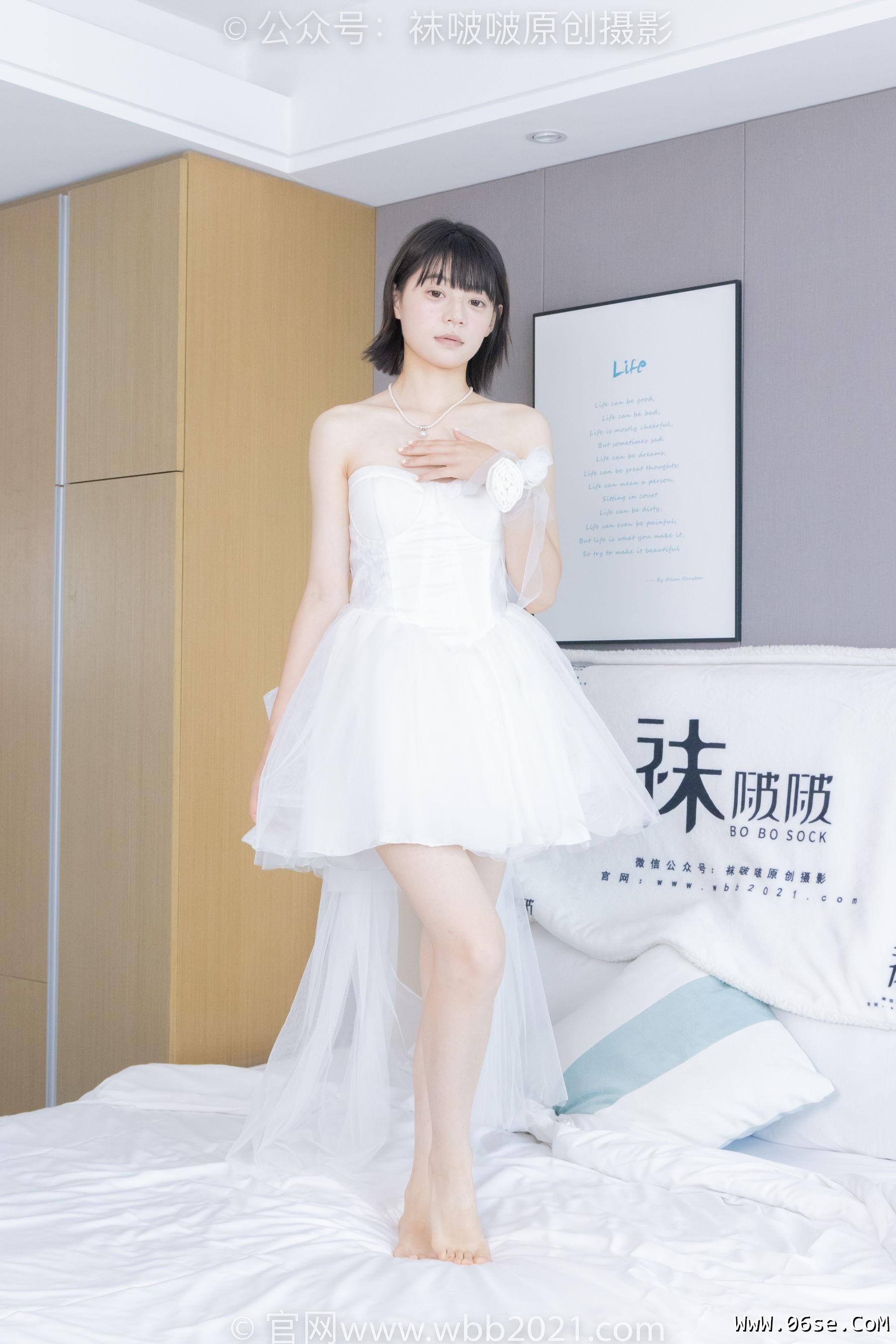 图片[137]-BoBoSocks袜啵啵 No.443 糯米 -高跟鞋、白丝、裸足[139P]-六色网