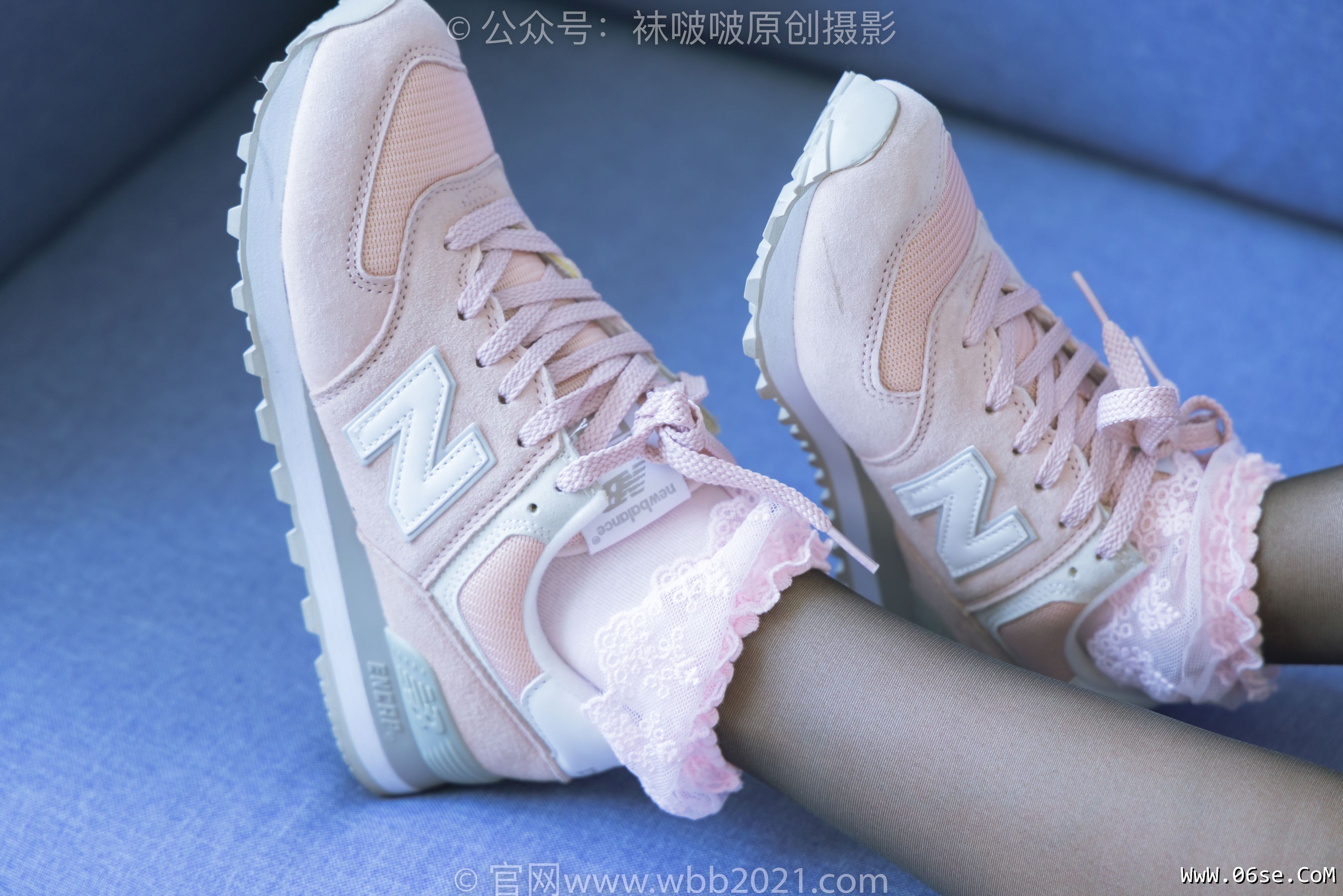 图片[53]-BoBoSocks袜啵啵 No.273 小沫 -运动鞋、粉色棉袜、黑丝[143P]-六色网