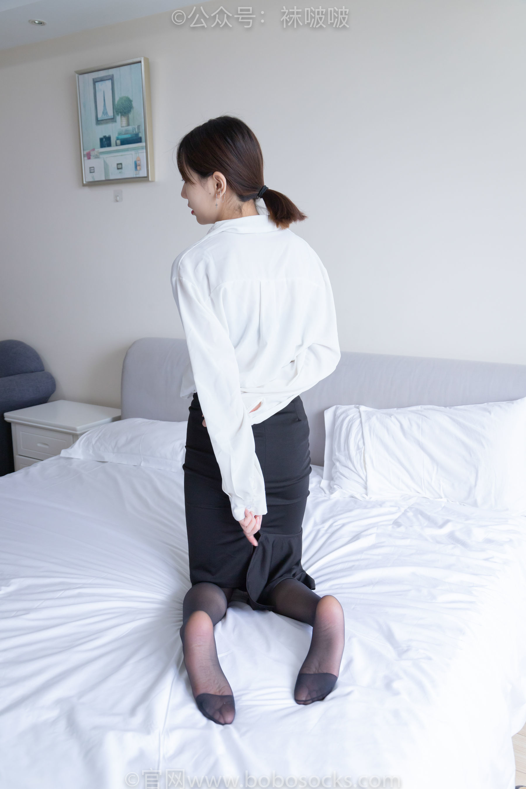 图片[92]-BoBoSocks袜啵啵 No.017 小甜豆-OL制服、高跟鞋、黑丝[131P]-六色网