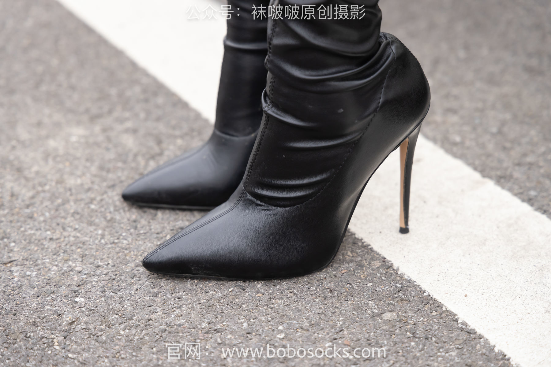 图片[35]-BoBoSocks袜啵啵 No.146 小甜豆-高跟长靴、黑色踩脚裤、肉丝[154P]-六色网