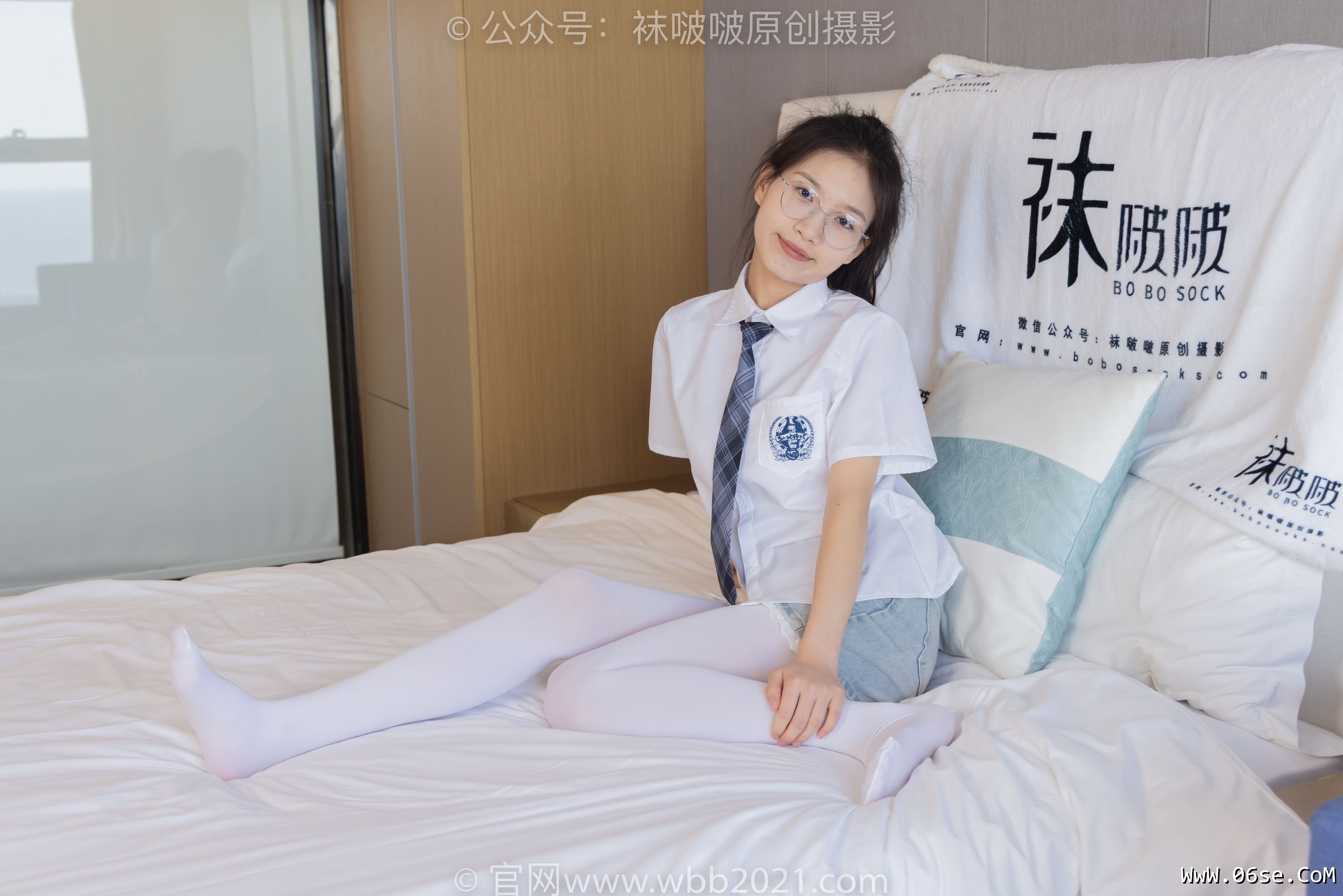 图片[17]-BoBoSocks袜啵啵 No.276 芝士 -皮鞋、厚白丝、裸足[144P]-六色网