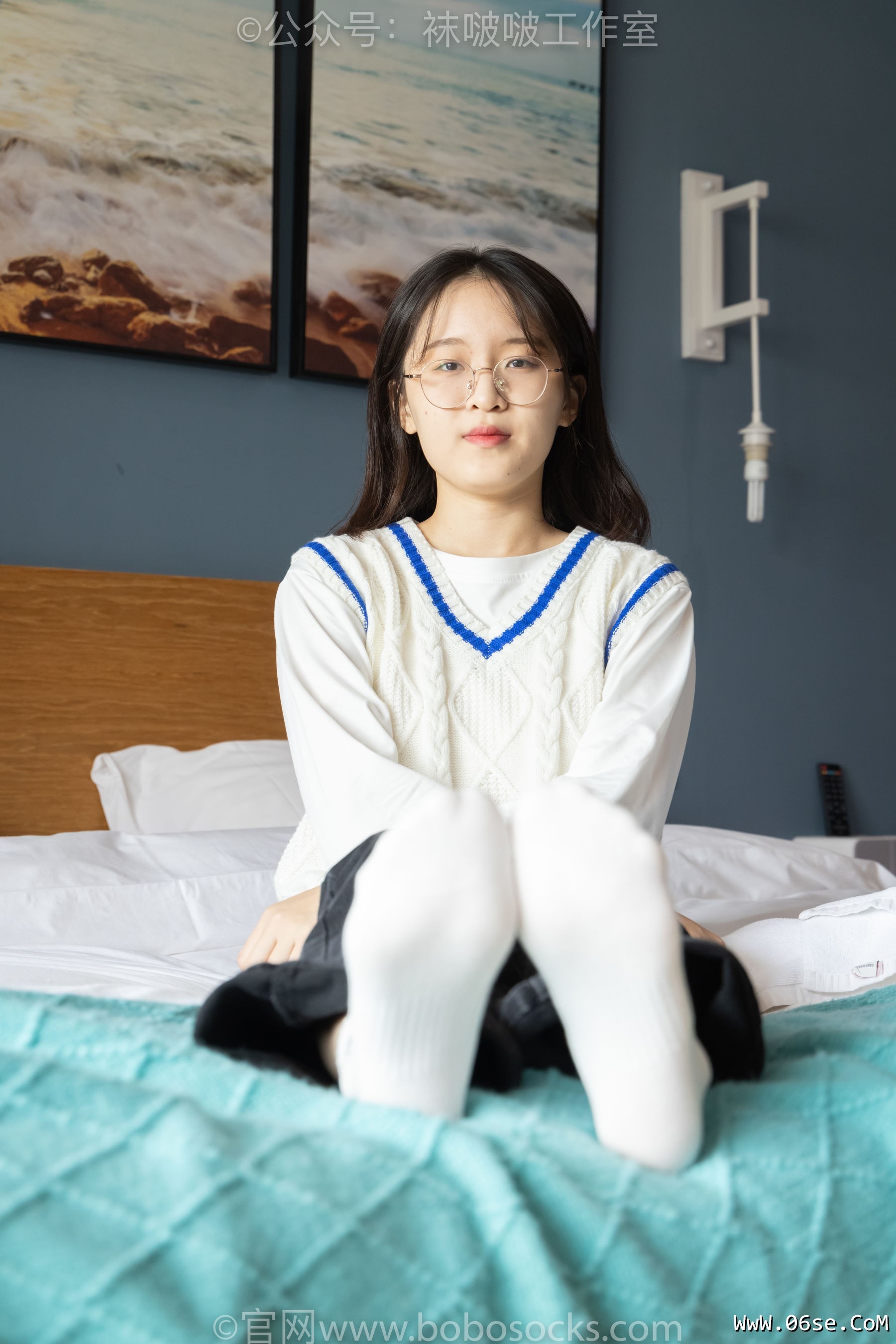 图片[70]-BoBoSocks袜啵啵 积分限定作品007 熊熊-运动鞋、白棉袜、裸足[134P]-六色网