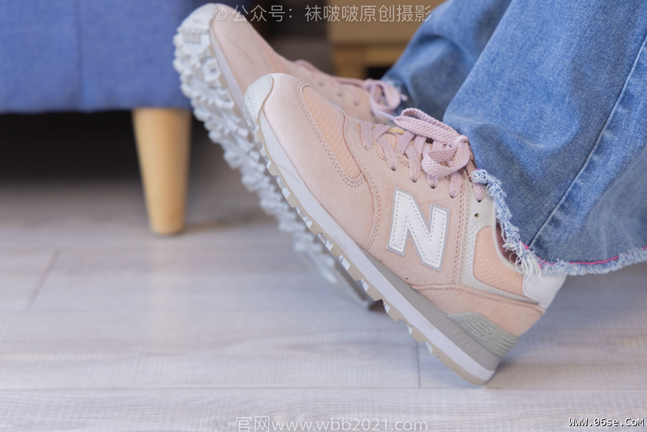 图片[130]-BoBoSocks袜啵啵 No.317 小甜豆 -运动鞋、可拆卸牛仔裤、粉色棉袜、黑丝、裤里丝[140P]-六色网
