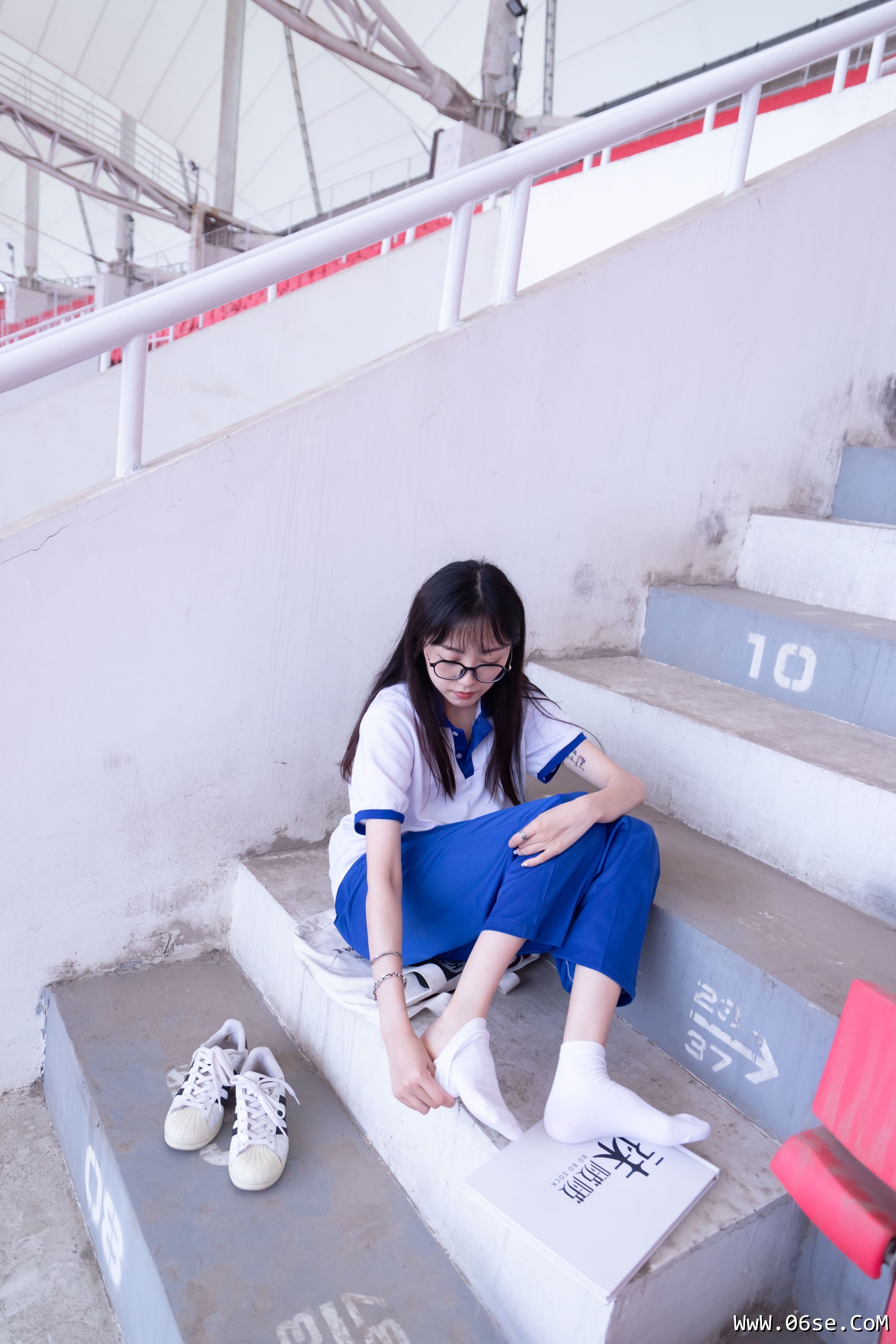 图片[91]-BoBoSocks袜啵啵 No.002 稚予-校服、贝壳头、白棉袜、裸足[139P]-六色网