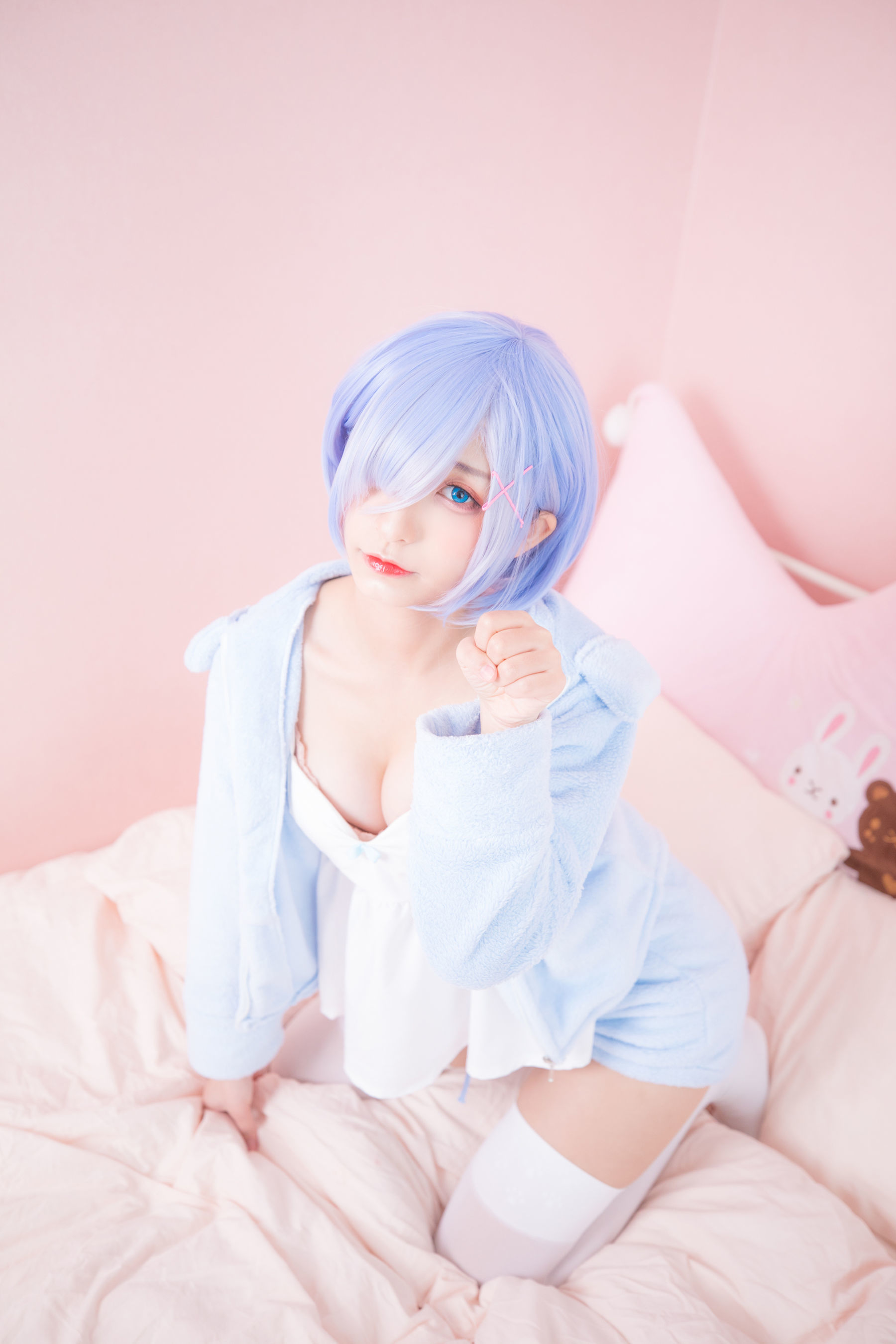 图片[65]-二次元美女古川kagura 蕾姆[100P]-六色网