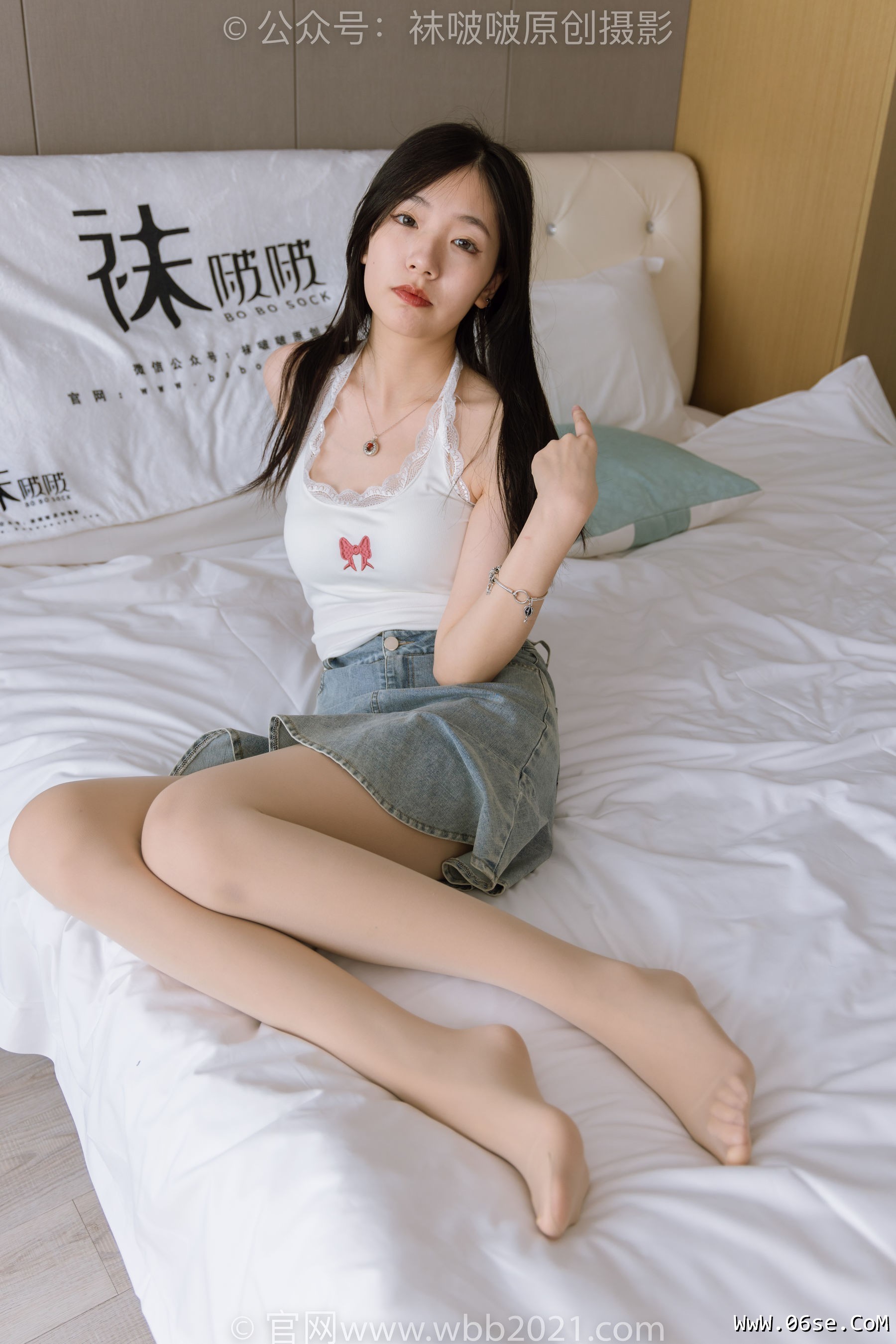 图片[142]-BoBoSocks袜啵啵 No.408 小甜豆 -高跟鞋、厚肉丝、丝袜和裸足踩奶油蛋糕和泡芙剧情[157P] (1)-六色网