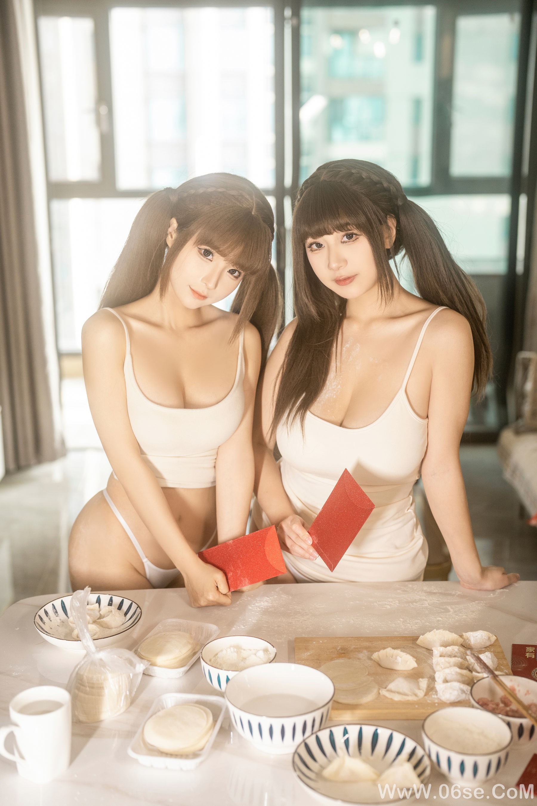 动漫博主蠢沫沫 & 浅安安 - 双人新年贺岁[103P]-六色网