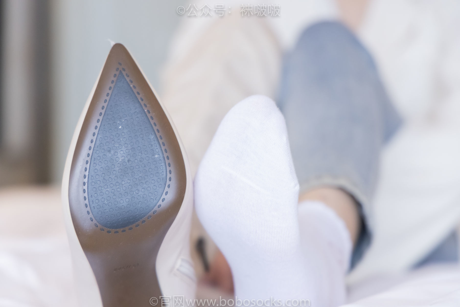 图片[93]-BoBoSocks袜啵啵 No.050 小甜豆-高跟长靴、白棉袜[175P]-六色网