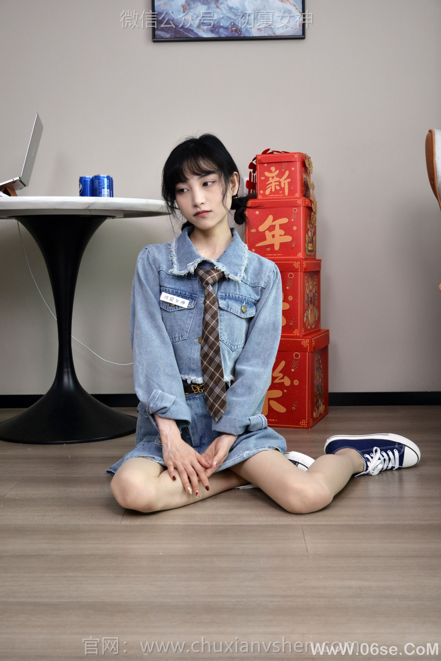 图片[92]-初夏女神 No.247 柒柒 浪漫牛仔[140P]-六色网