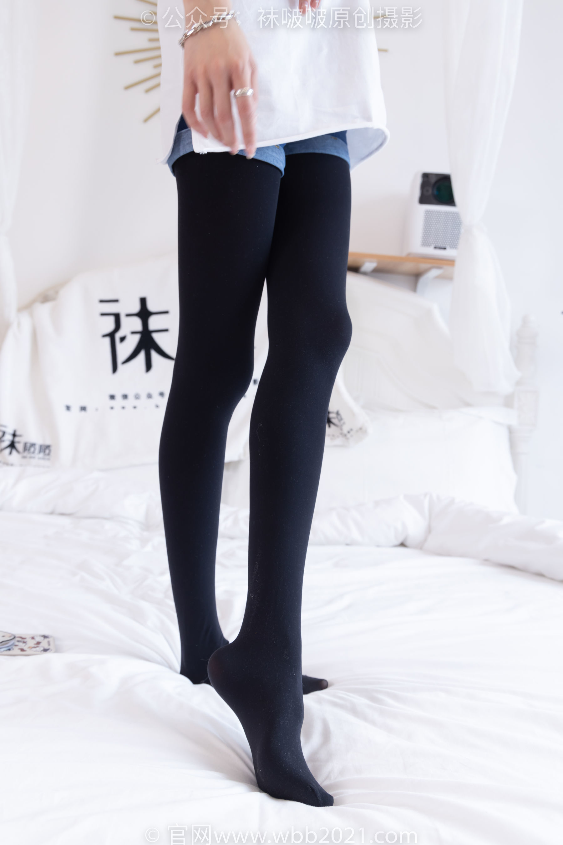 图片[43]-BoBoSocks袜啵啵 No.330 稚予 -高跟鞋、厚黑丝[150P]-六色网