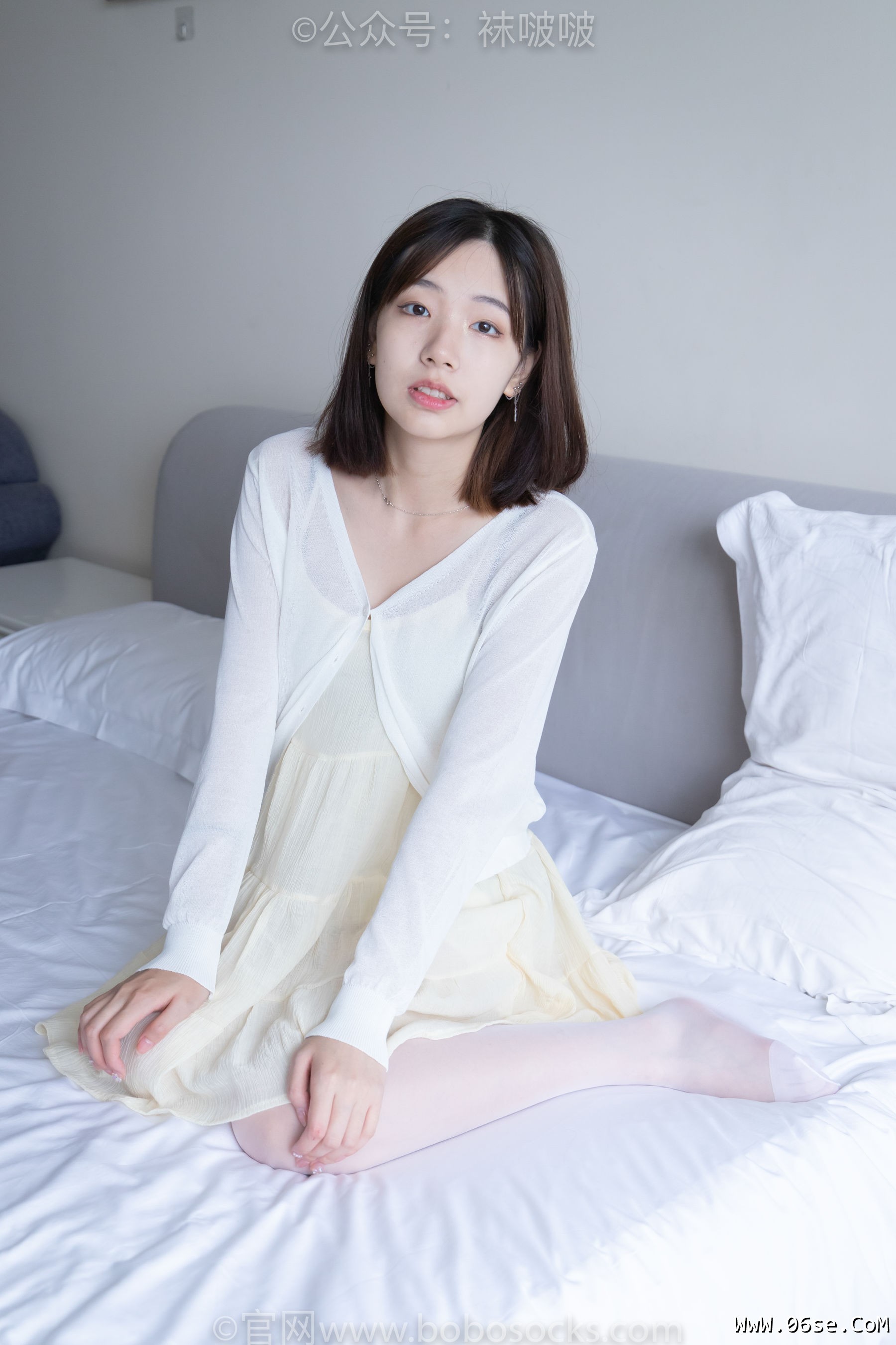 图片[81]-BoBoSocks袜啵啵 No.005 小甜豆-帆布鞋、薄白丝[133P]-六色网