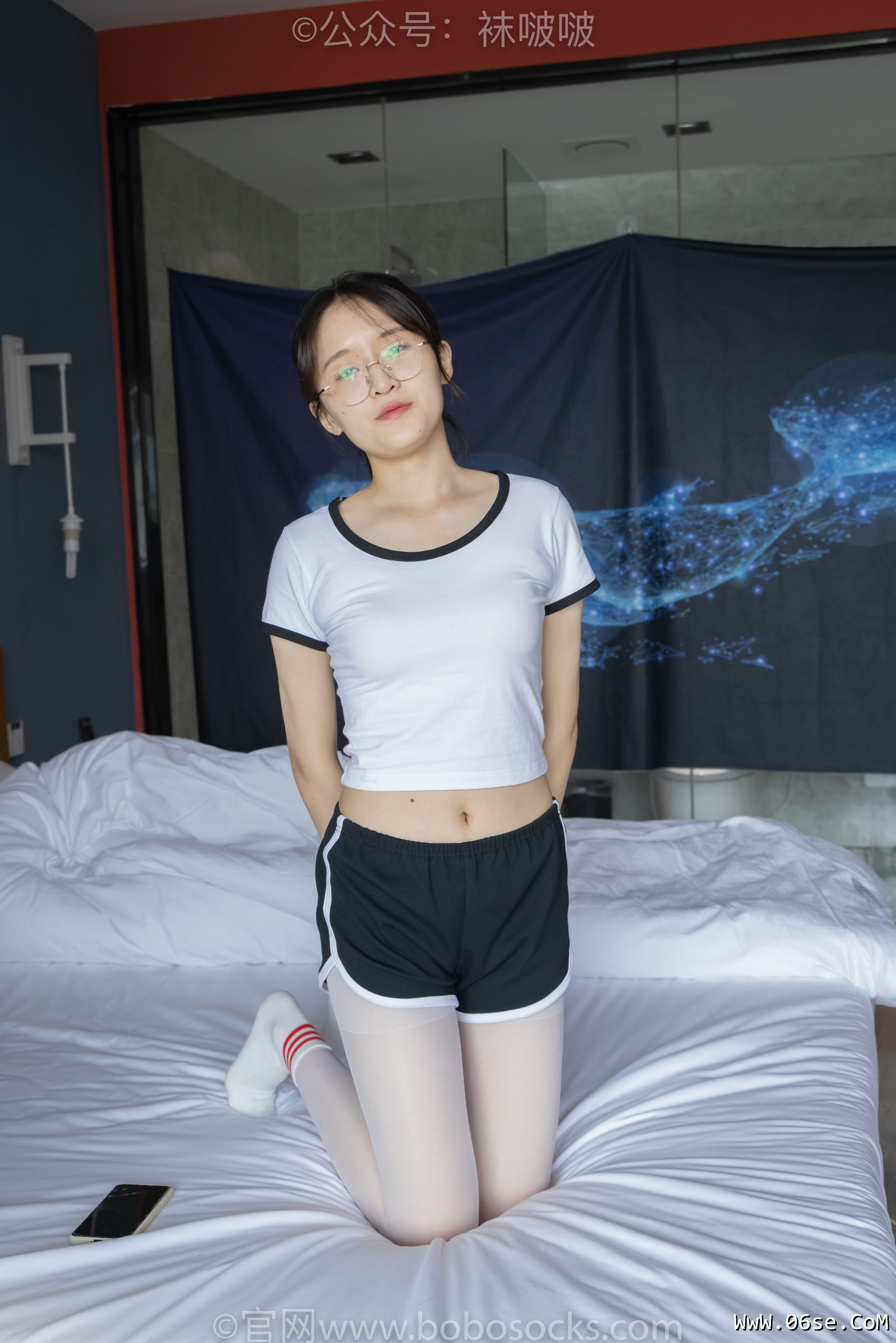 图片[60]-BoBoSocks袜啵啵 积分限定作品004 熊熊-板鞋、白棉袜、白丝[139P]-六色网