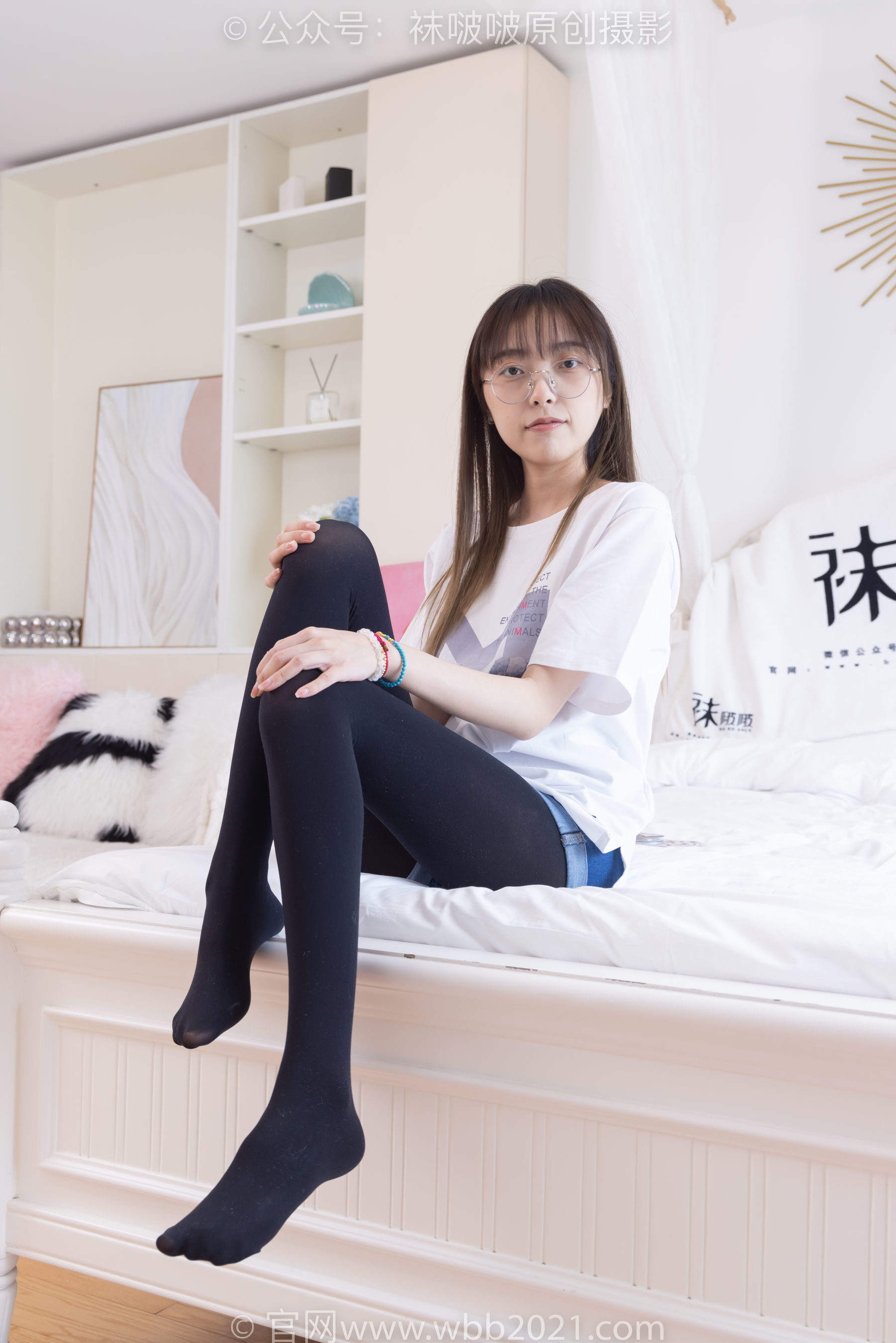 图片[45]-BoBoSocks袜啵啵 No.330 稚予 -高跟鞋、厚黑丝[150P]-六色网