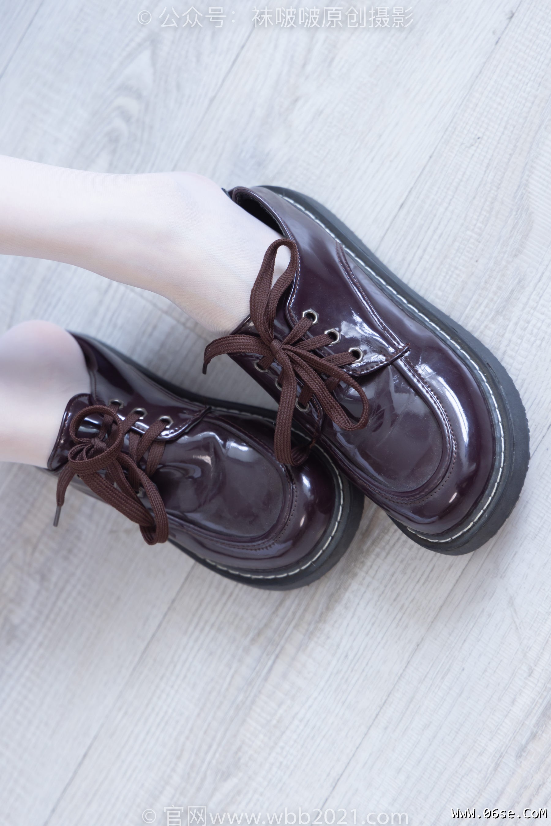 图片[70]-BoBoSocks袜啵啵 No.238 稚予-皮鞋、白丝、JK制服[153P]-六色网