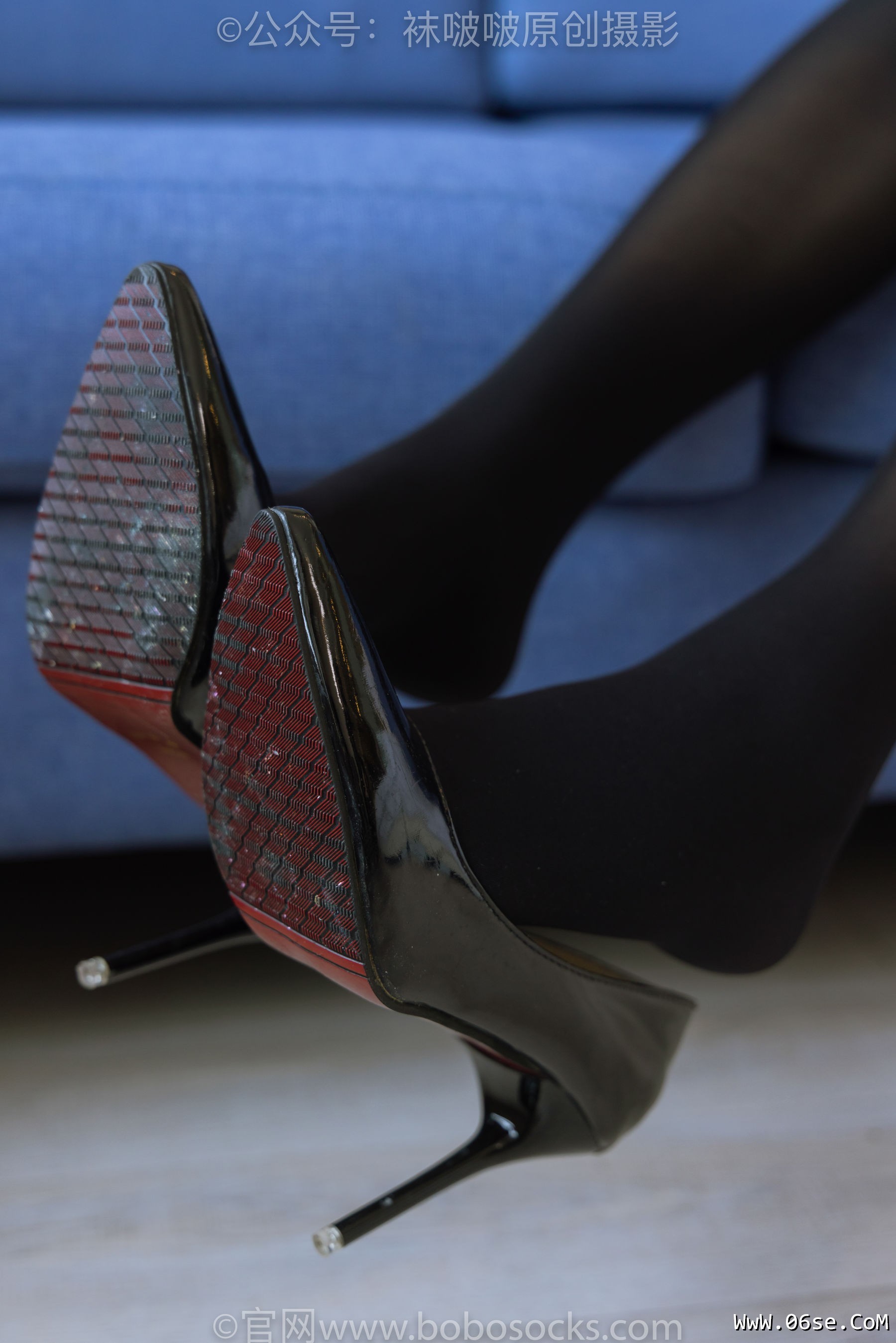 图片[88]-BoBoSocks袜啵啵 No.150 小甜豆-高跟鞋、厚黑丝[140P]-六色网