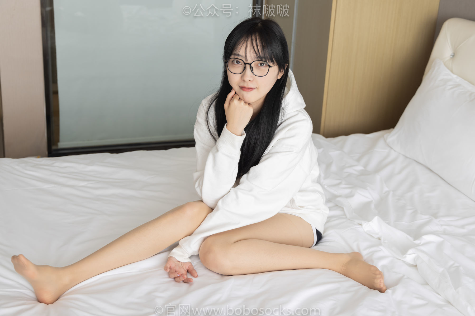 图片[101]-BoBoSocks袜啵啵 No.058 稚予-贝壳头、肉丝[143P]-六色网