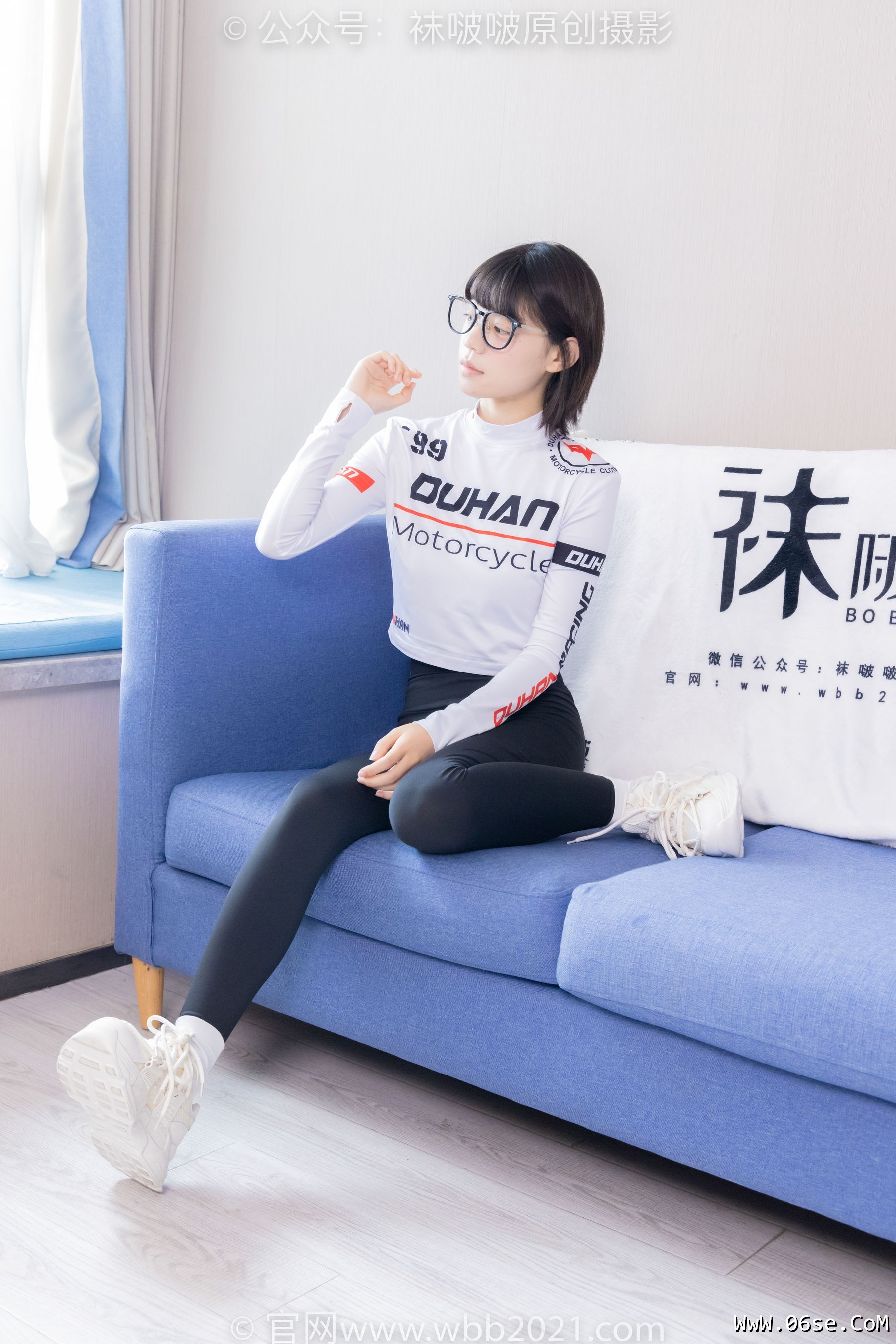 图片[79]-BoBoSocks袜啵啵 No.410 糯米 -运动鞋、白棉袜、肉丝、瑜伽裤裤里丝[145P]-六色网
