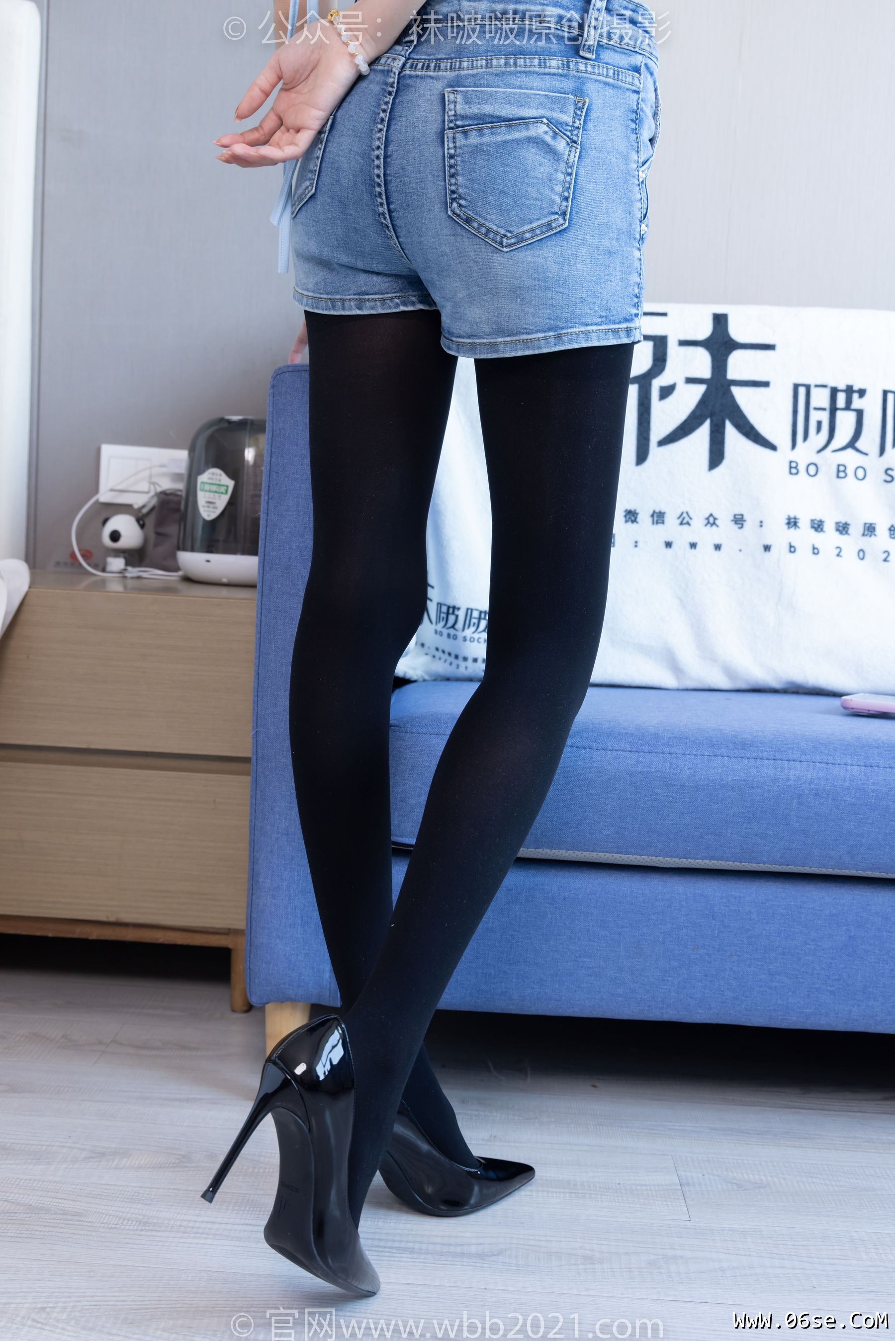 图片[159]-BoBoSocks袜啵啵 No.385 稚予 -高跟鞋、皮鞋、运动鞋、厚黑丝[180P]-六色网