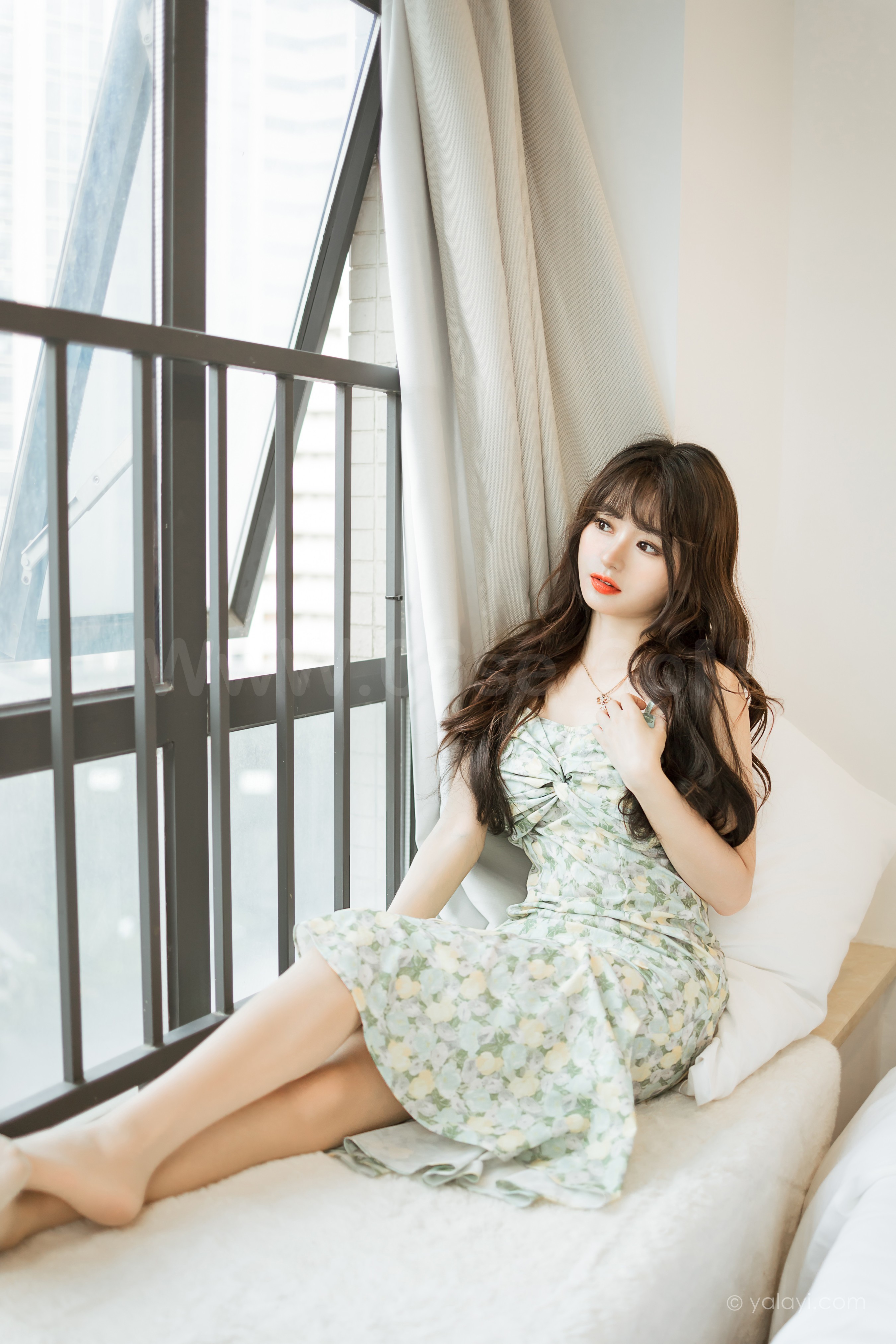 图片[7]-雅拉伊 – 小亭《小花裙》[41P]-六色网
