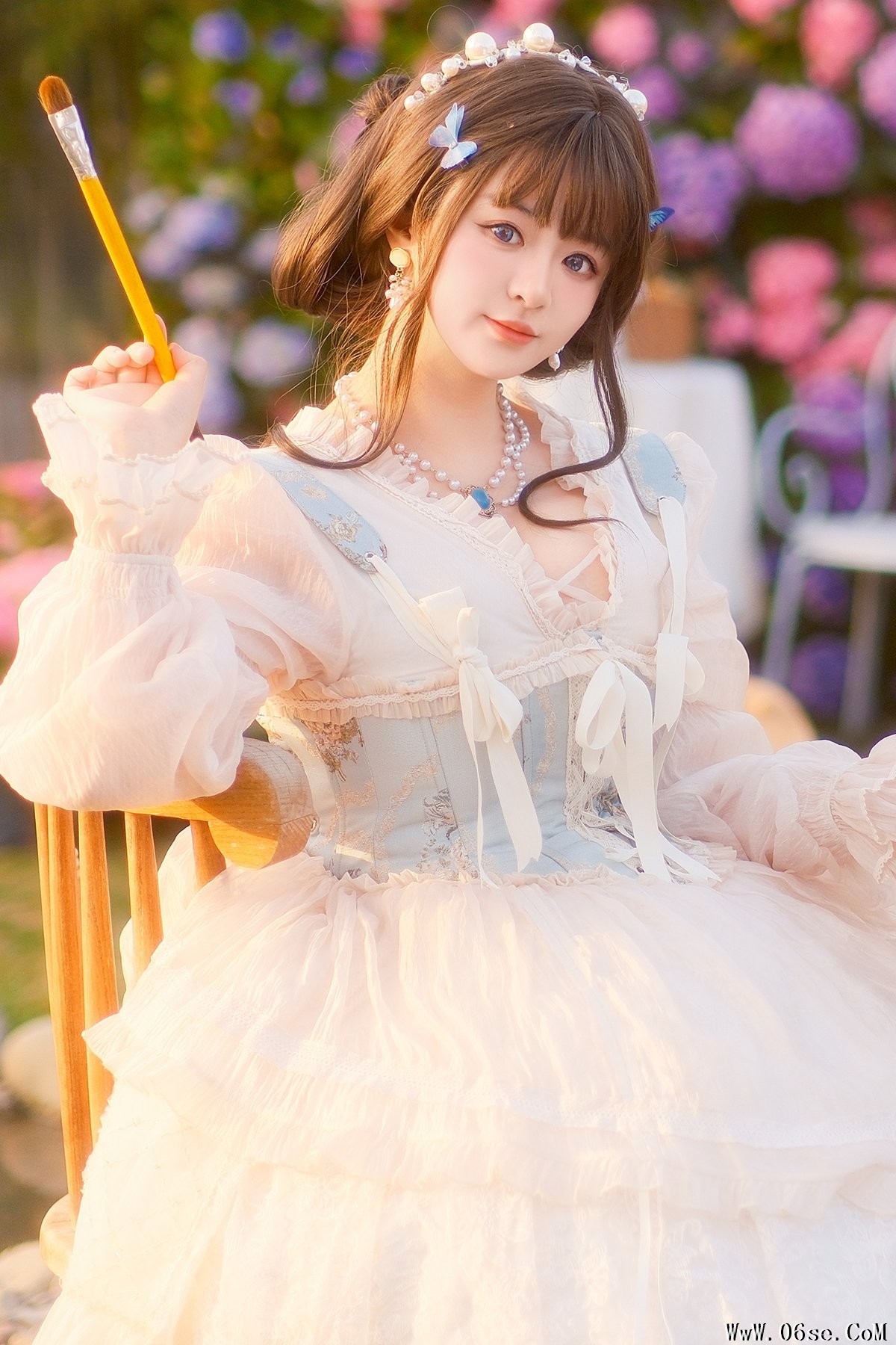 YiTuYu艺图语 Vol.6849 Bu Ke Ai De He He Miao[23P]-六色网