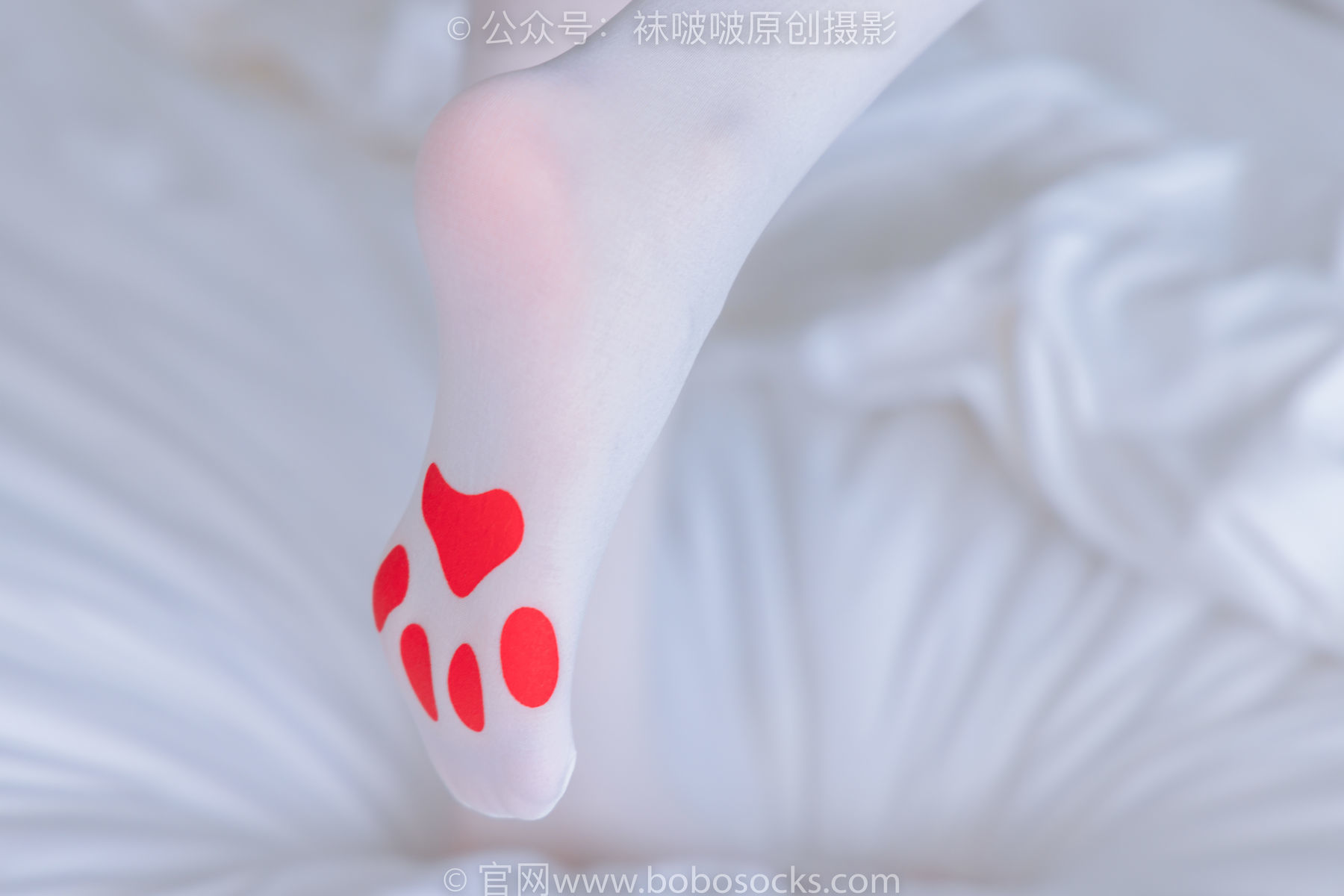 图片[47]-BoBoSocks袜啵啵 No.177 稚予-皮鞋、厚白丝（脚底猫爪印款）[140P]-六色网