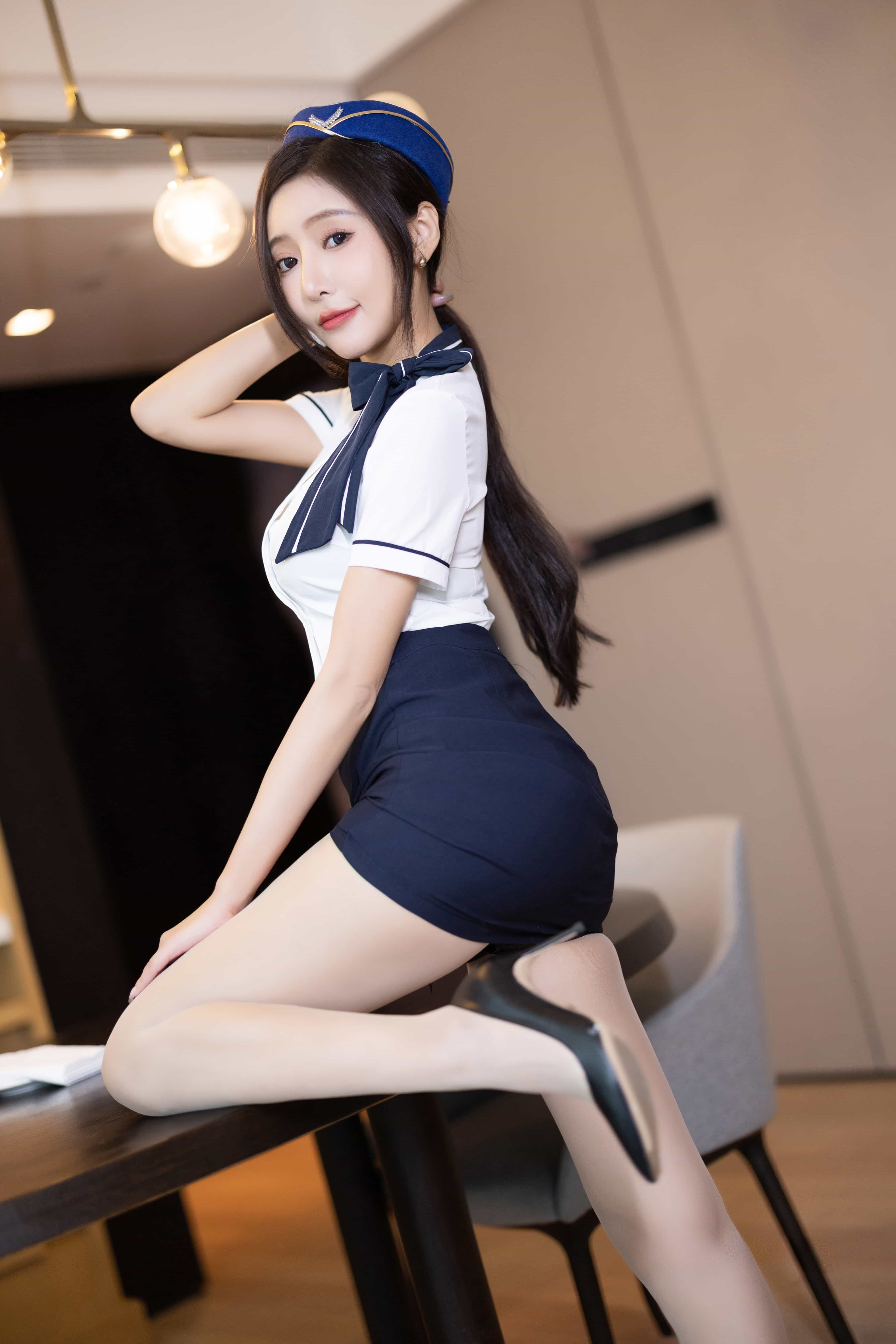图片[42]-王馨瑶Yanni – 空姐[132P]-六色网
