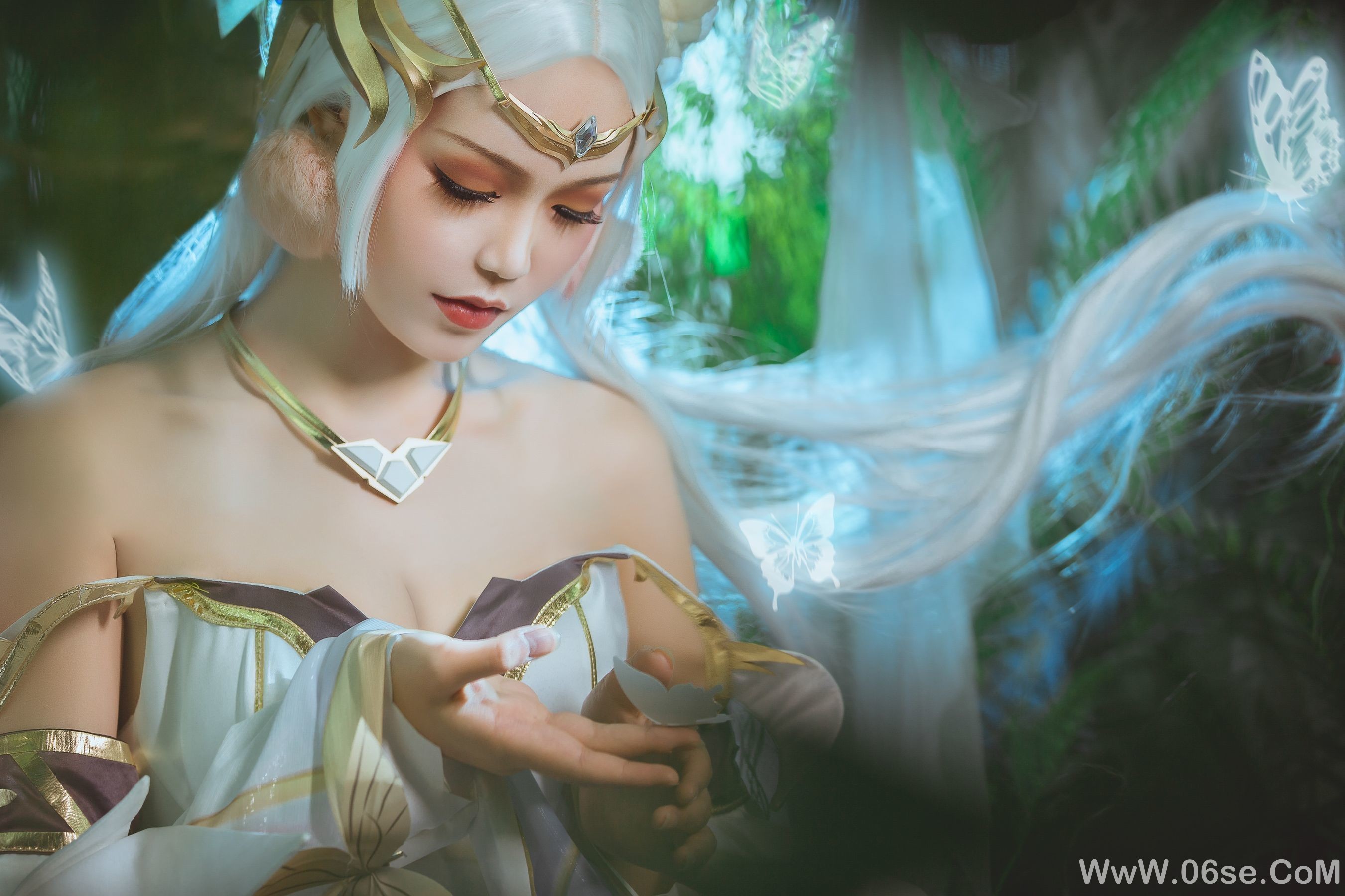 图片[15]-人气coser戚顾儿MIKI 王者荣耀 貂蝉金色仲夏夜之梦[20P]-六色网