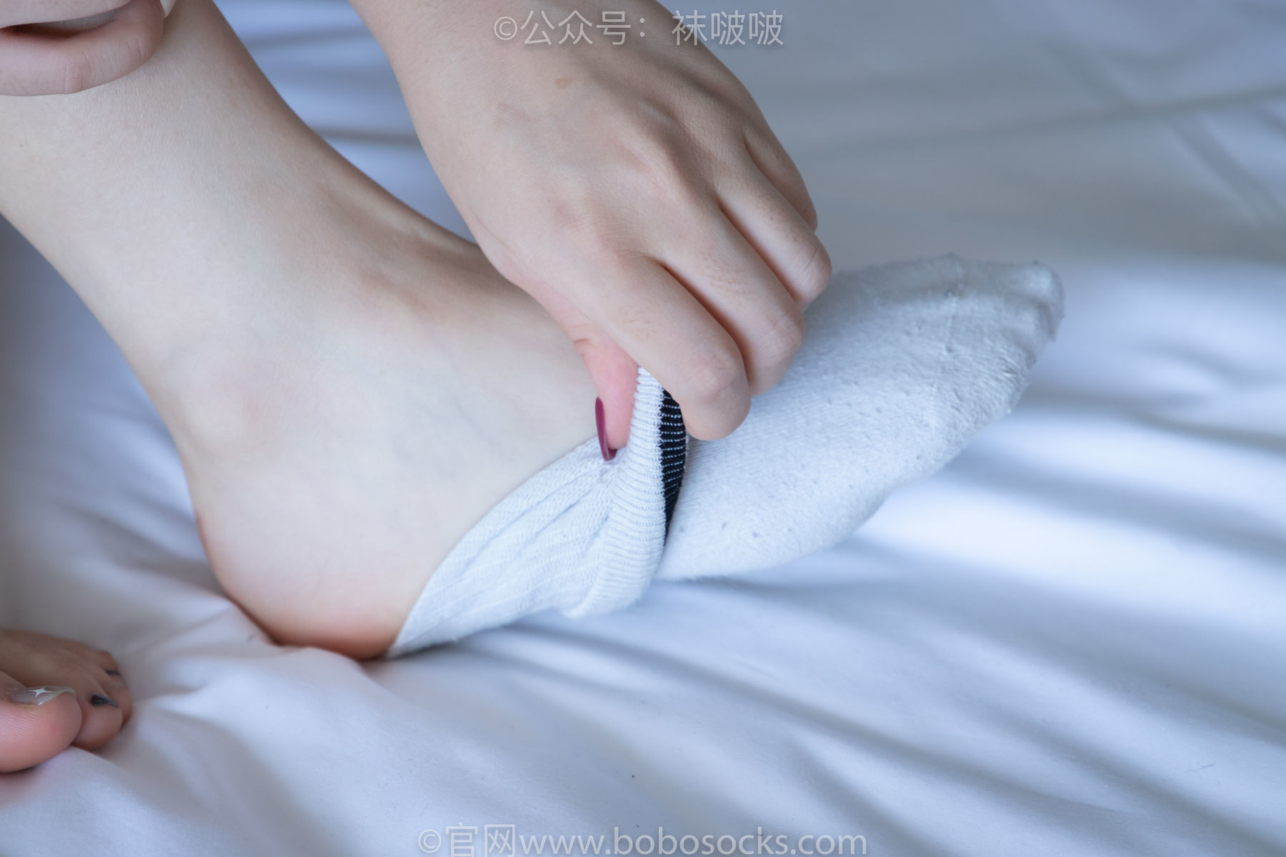图片[83]-BoBoSocks袜啵啵 No.003 果冻-麦昆鞋、白色脏棉袜[133P]-六色网