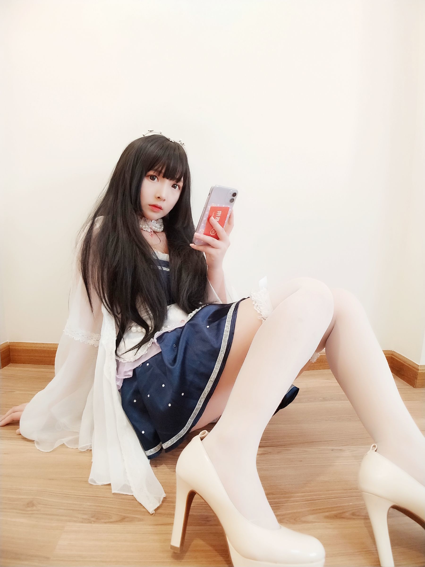 图片[19]-二次元美女古川kagura 白丝[44P]-六色网