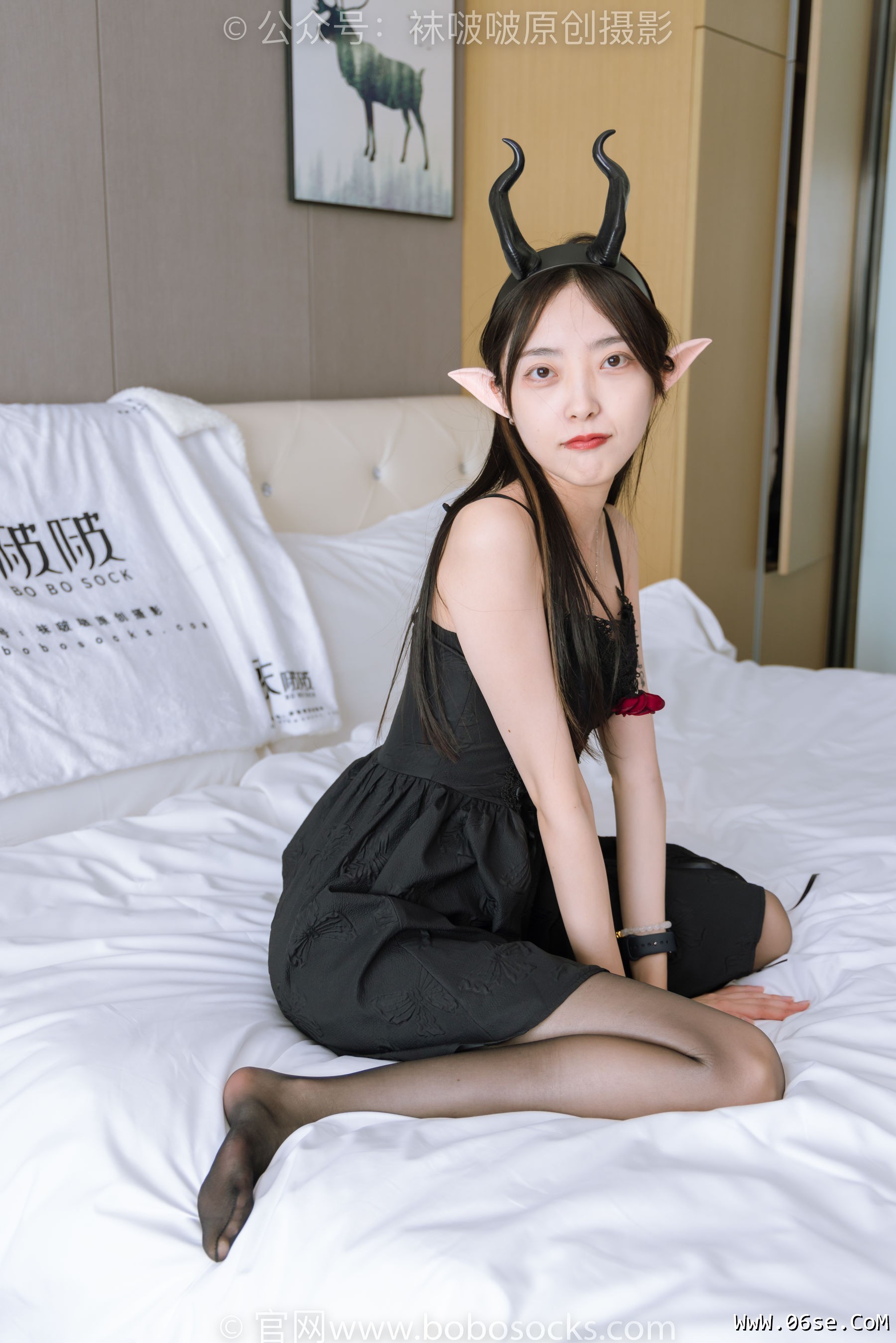 图片[101]-BoBoSocks袜啵啵 No.168 稚予-高跟鞋、长靴、油亮黑丝、手撕丝袜剧情[140P]-六色网