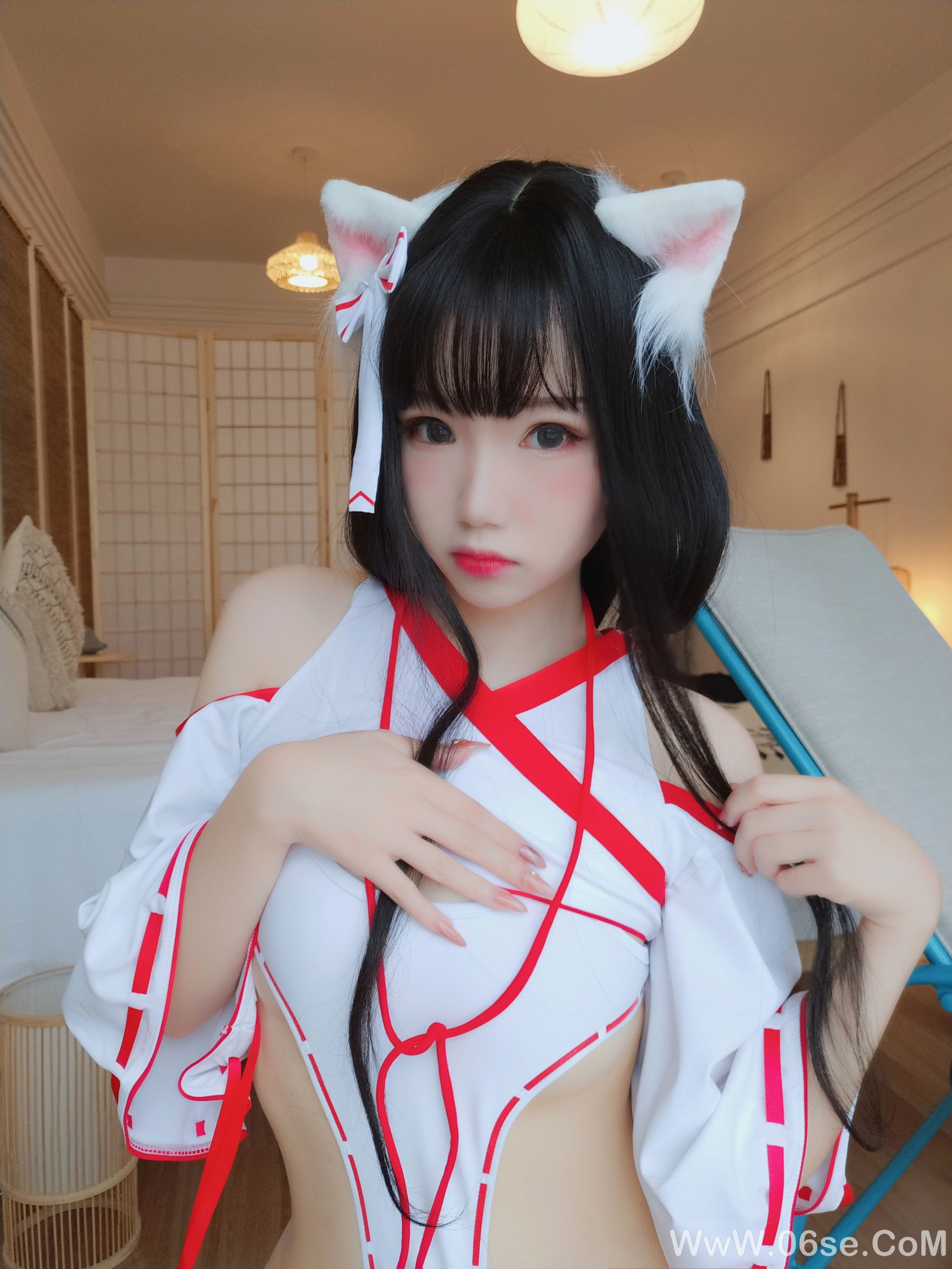 图片[6]-动漫博主雪晴Astra 神社の猫[96P]-六色网