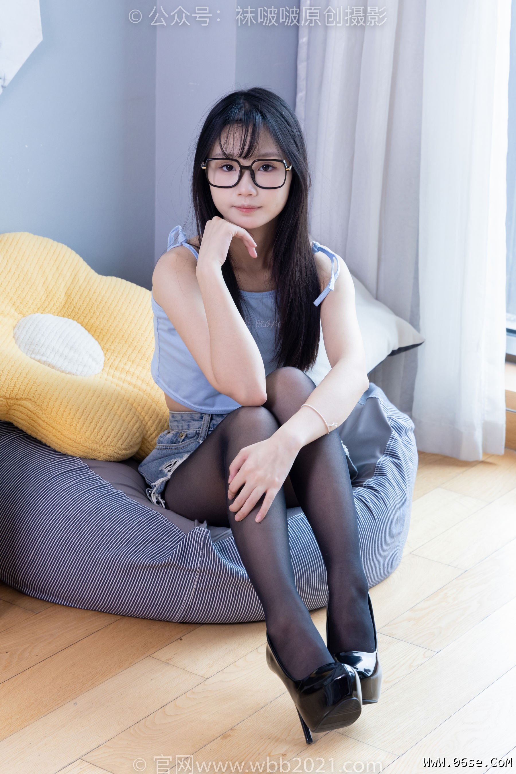 图片[9]-BoBoSocks袜啵啵 No.353 甜甜圈 -高跟鞋、黑丝、裸足[145P]-六色网
