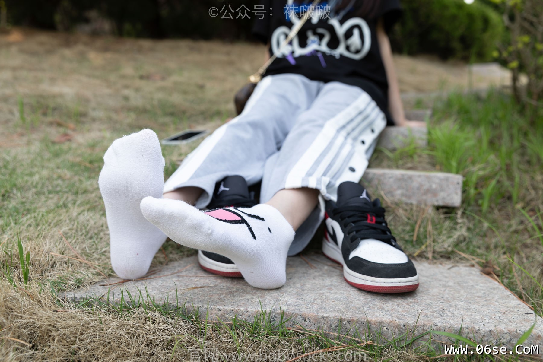 图片[72]-BoBoSocks袜啵啵 No.023 稚予-AJ、白色短棉袜、裸足[119P]-六色网