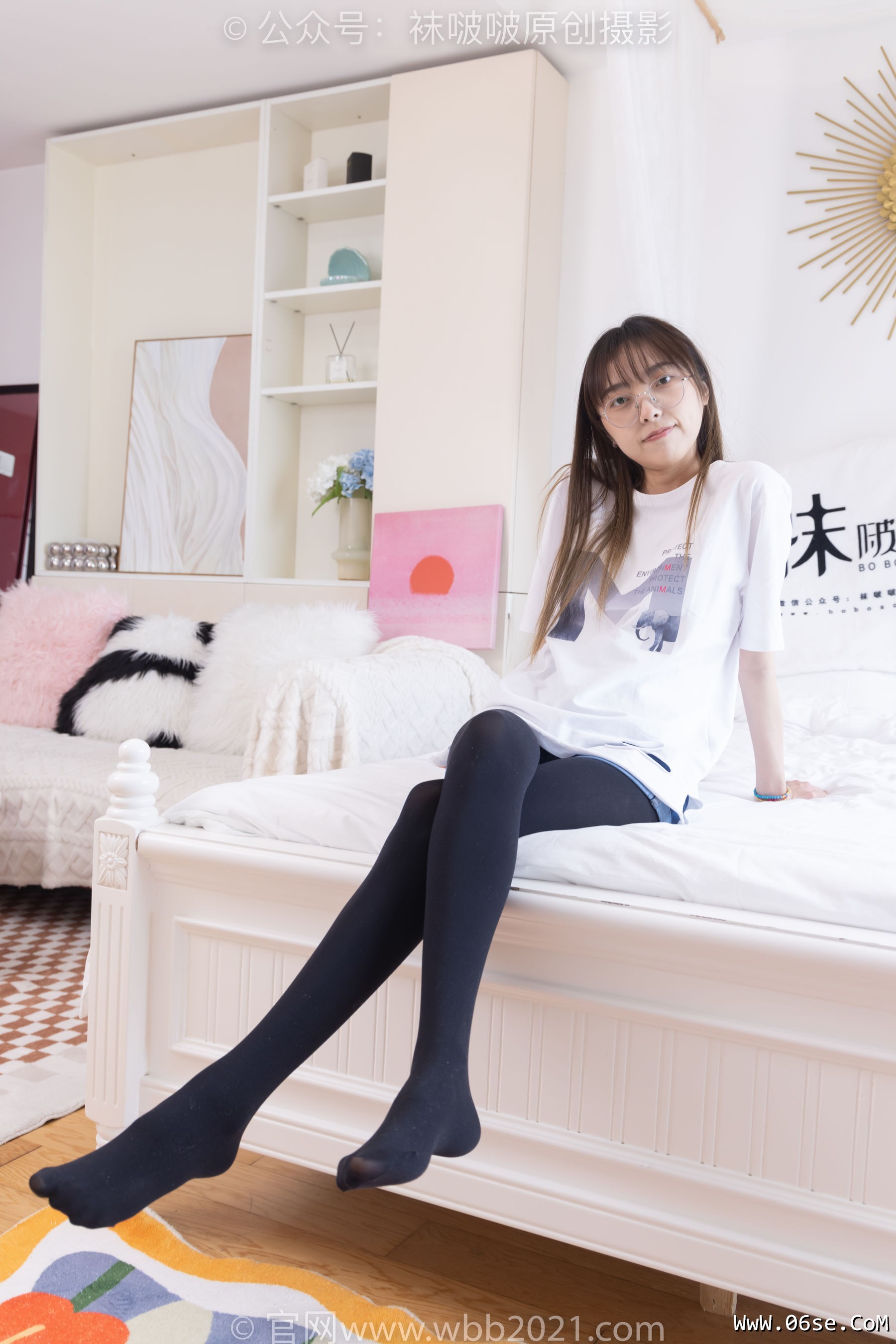 图片[44]-BoBoSocks袜啵啵 No.330 稚予 -高跟鞋、厚黑丝[150P]-六色网