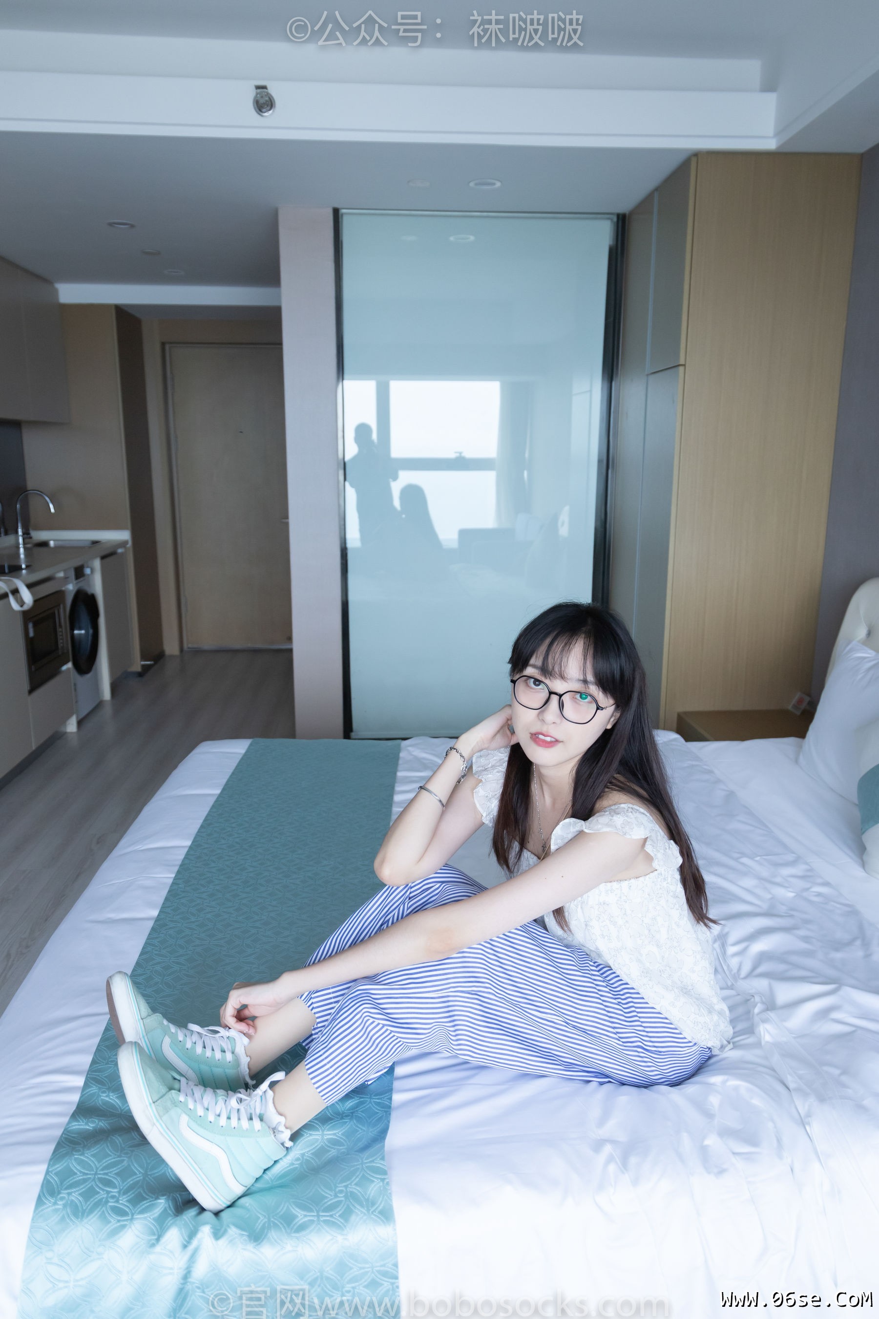 图片[27]-BoBoSocks袜啵啵 No.027 稚予- vans、白色棉袜、肉丝[136P]-六色网