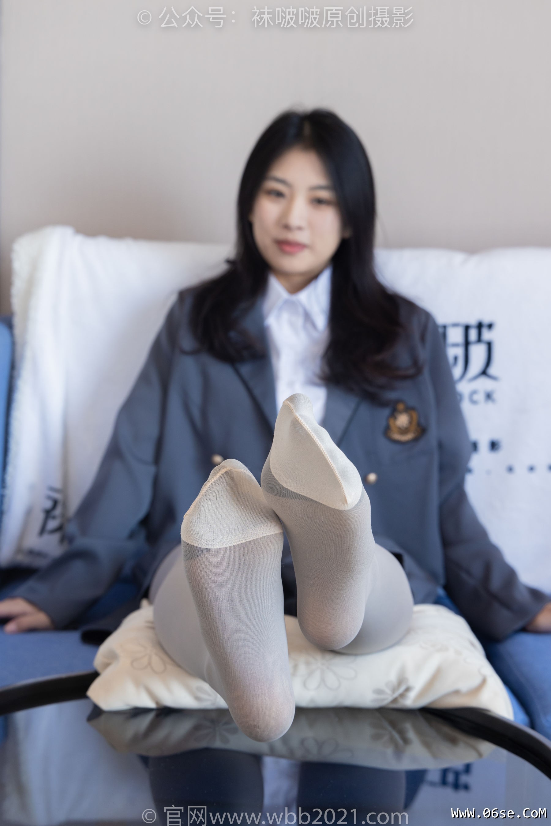 图片[127]-BoBoSocks袜啵啵 No.312 奶油 -高跟鞋、黑丝打底、肉丝[160P]-六色网