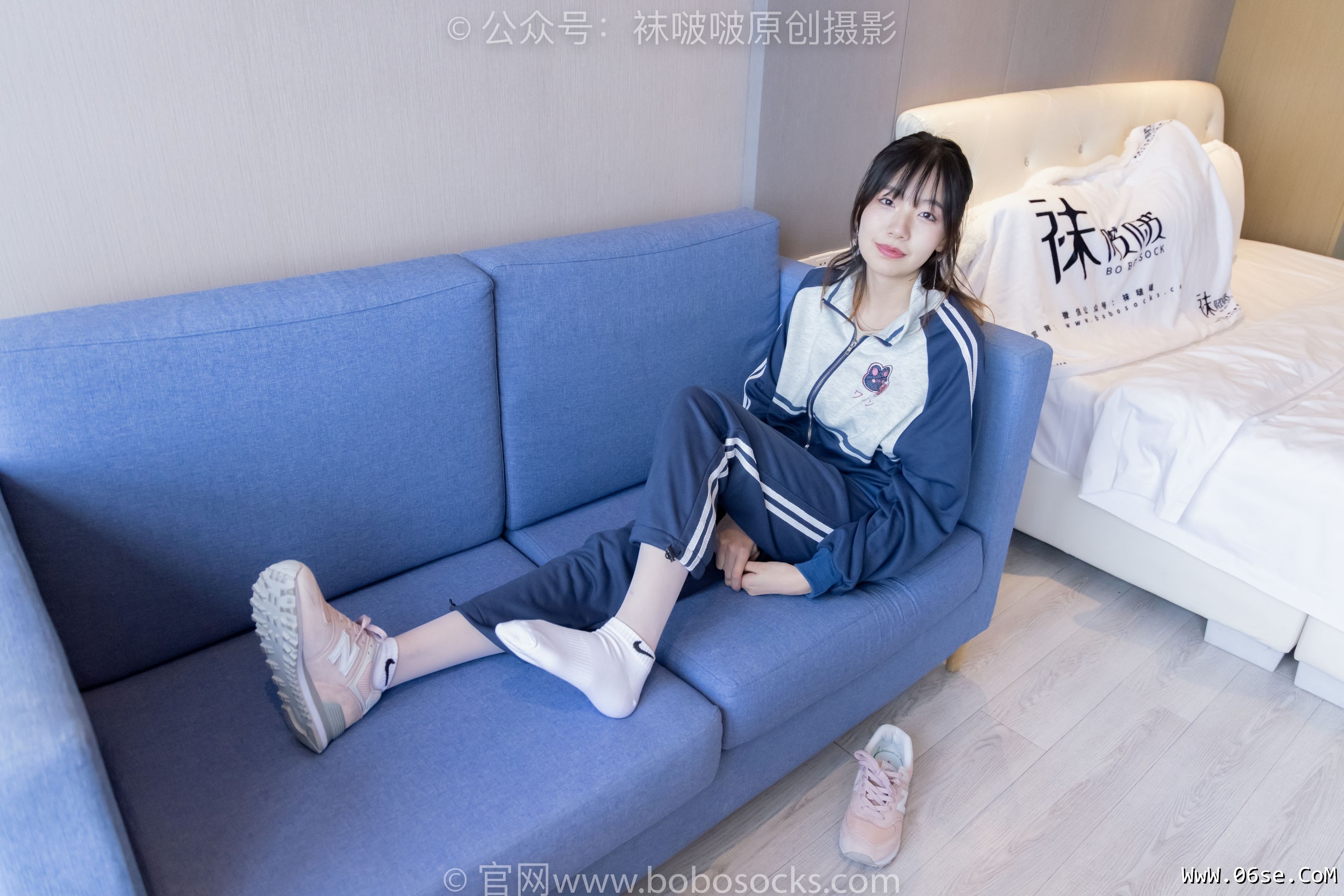 图片[77]-BoBoSocks袜啵啵 No.226 小甜豆-运动鞋、白棉袜、白丝[140P]-六色网
