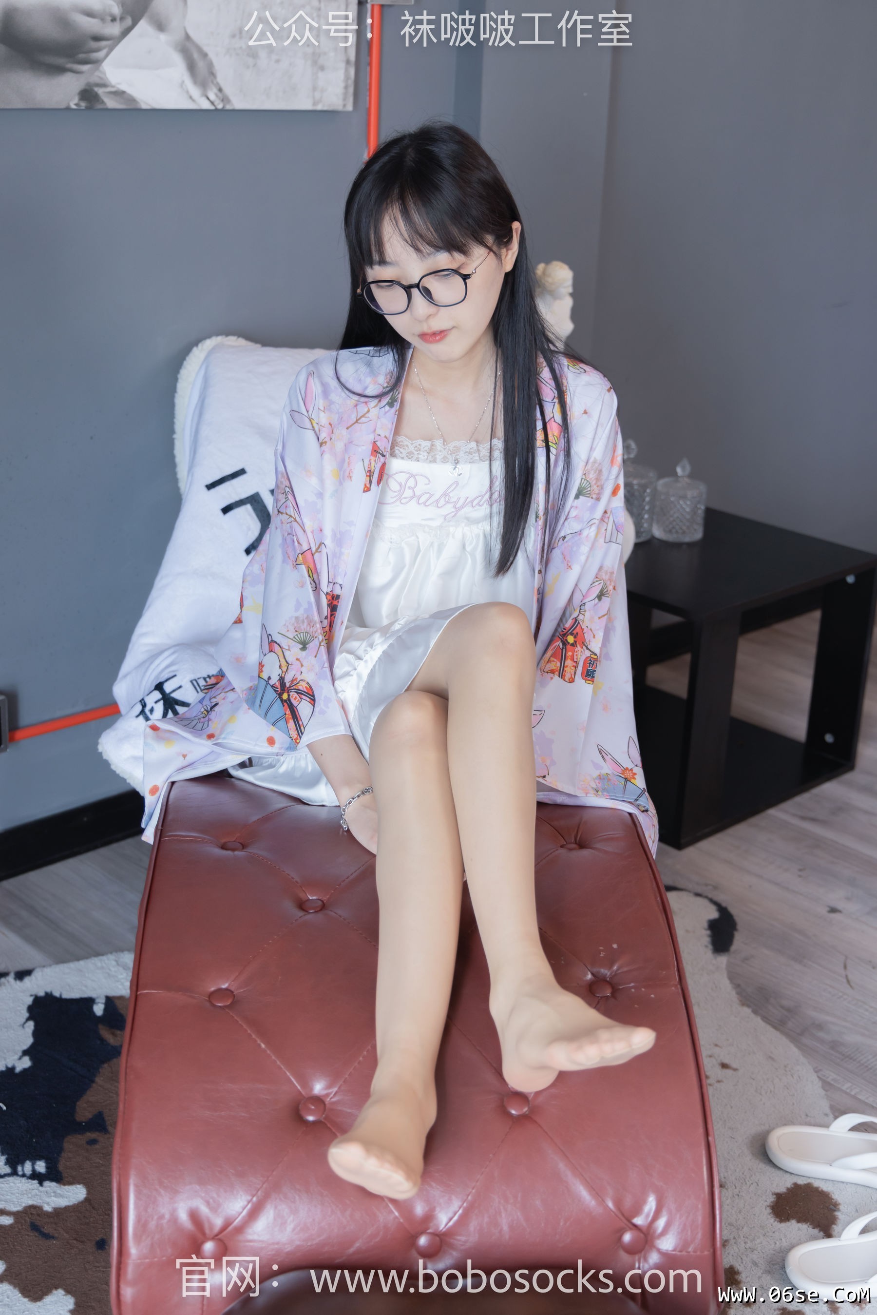 图片[25]-BoBoSocks袜啵啵 No.112 稚予-人字拖、肉丝、裸足[140P]-六色网