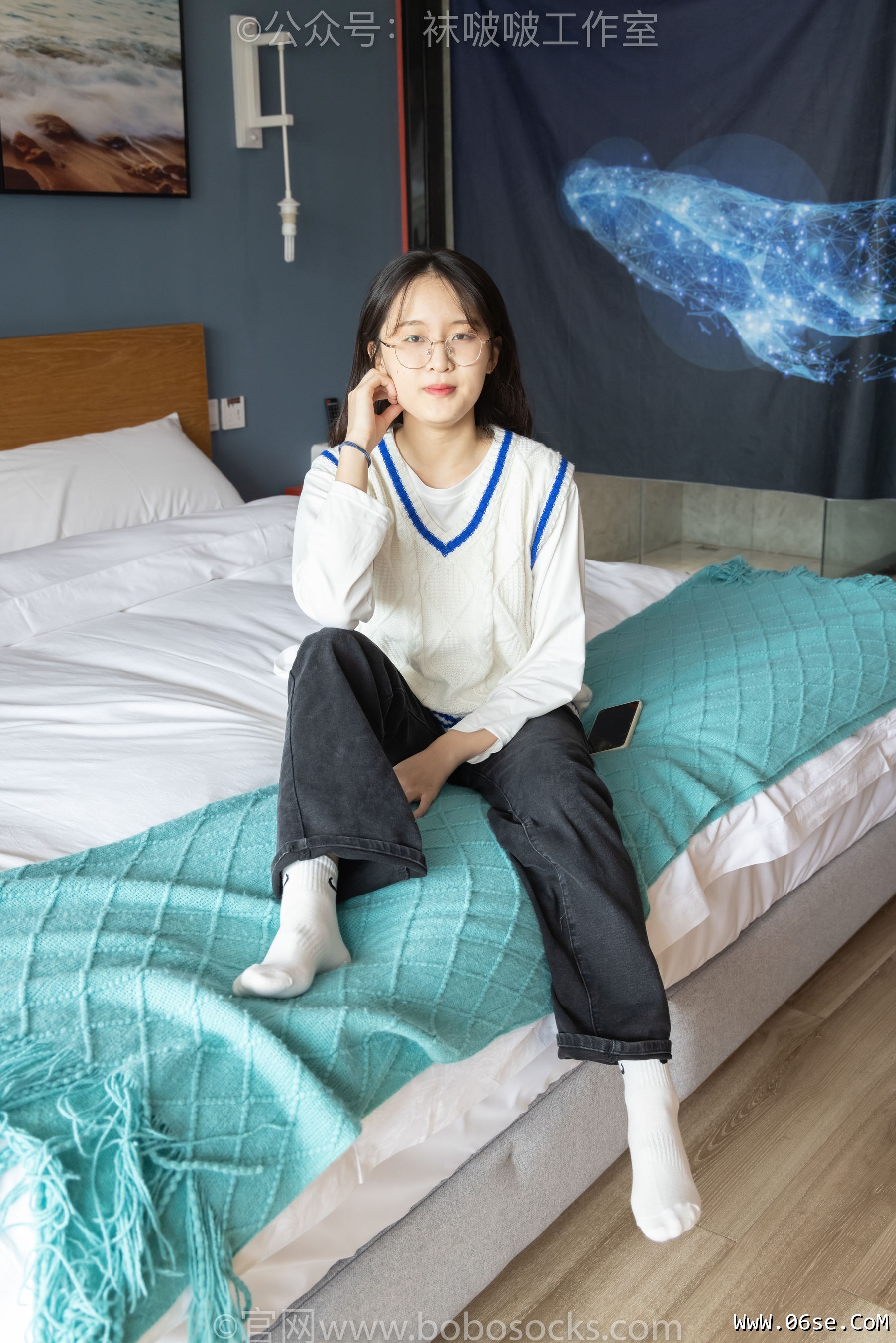 图片[68]-BoBoSocks袜啵啵 积分限定作品007 熊熊-运动鞋、白棉袜、裸足[134P]-六色网