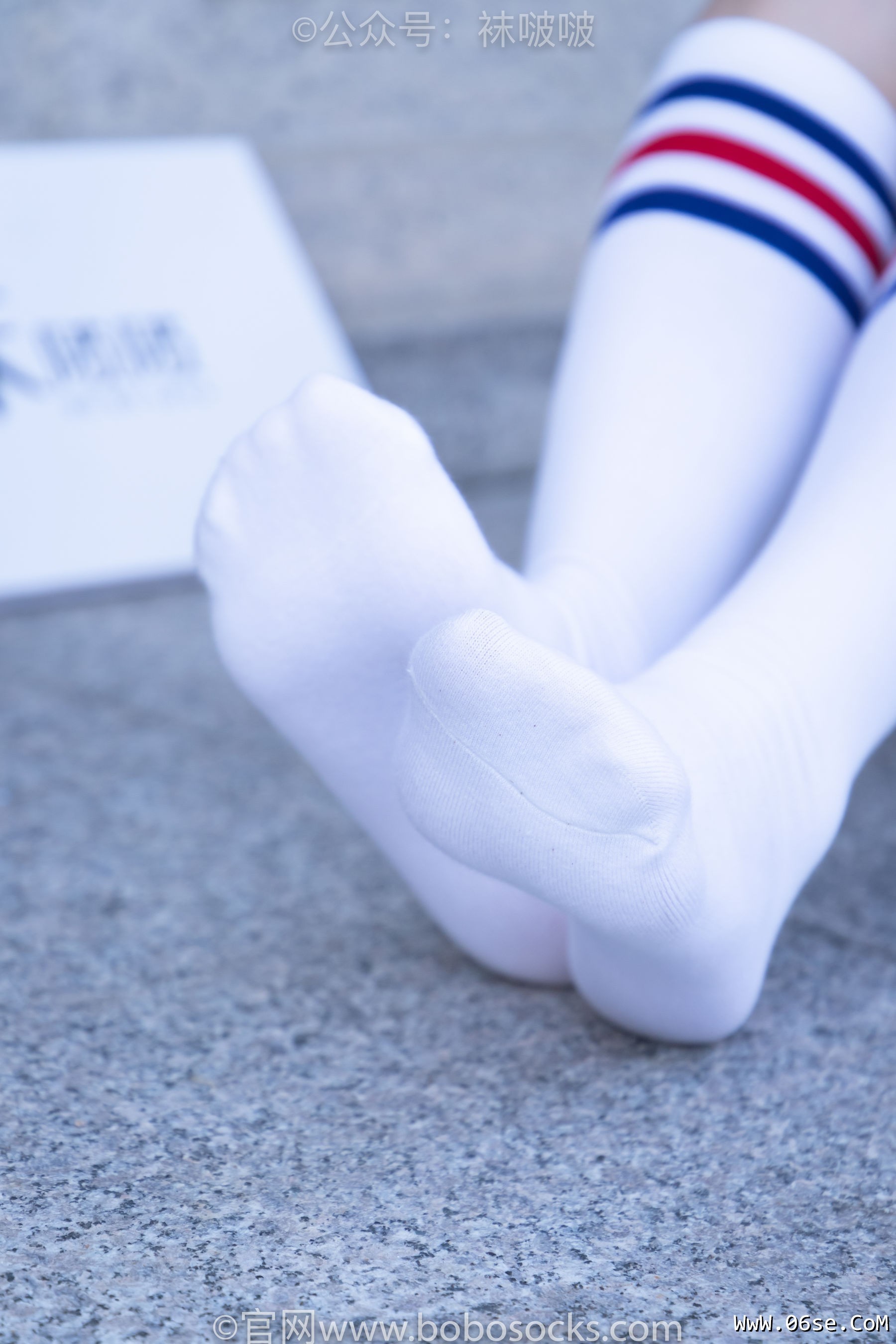 图片[47]-BoBoSocks袜啵啵 No.006 小米-运动鞋、白色小腿袜、裸足[130P]-六色网